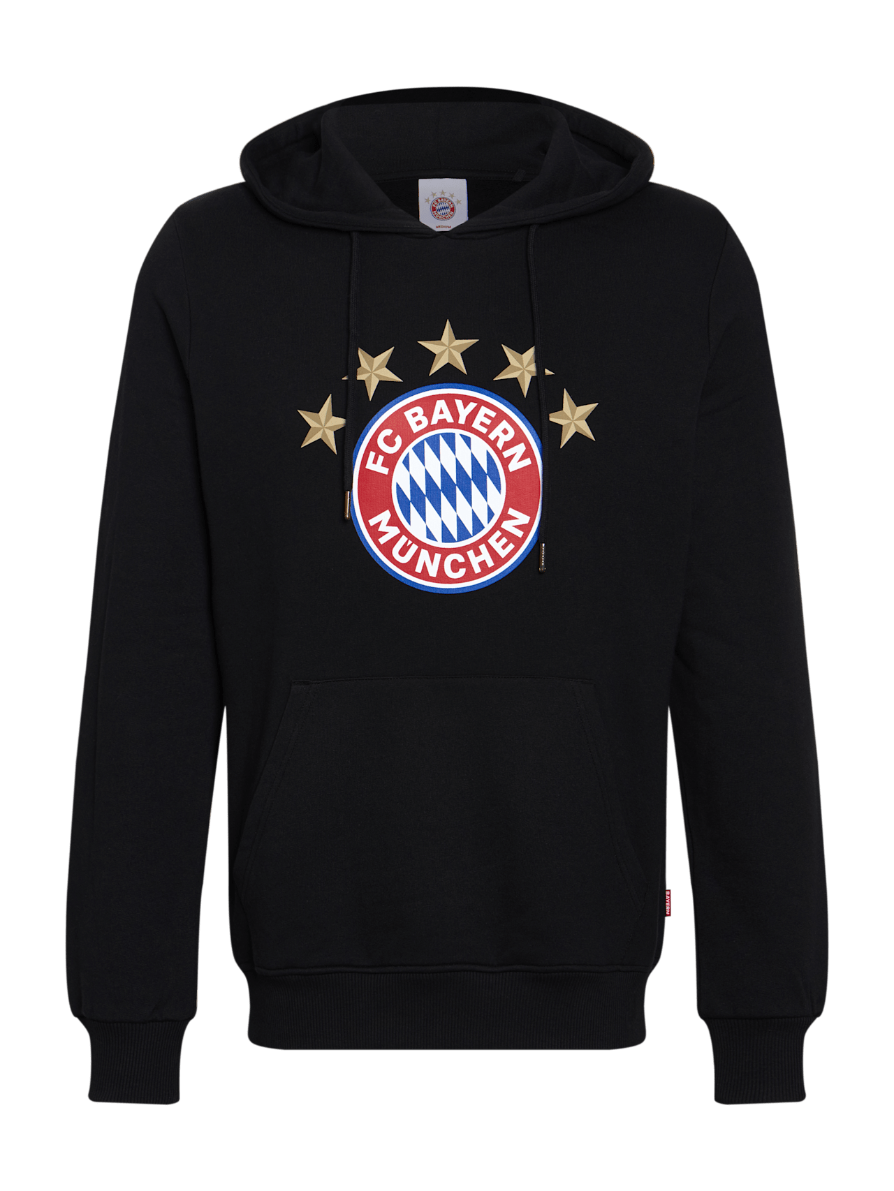 Hoodie with logo detail 1