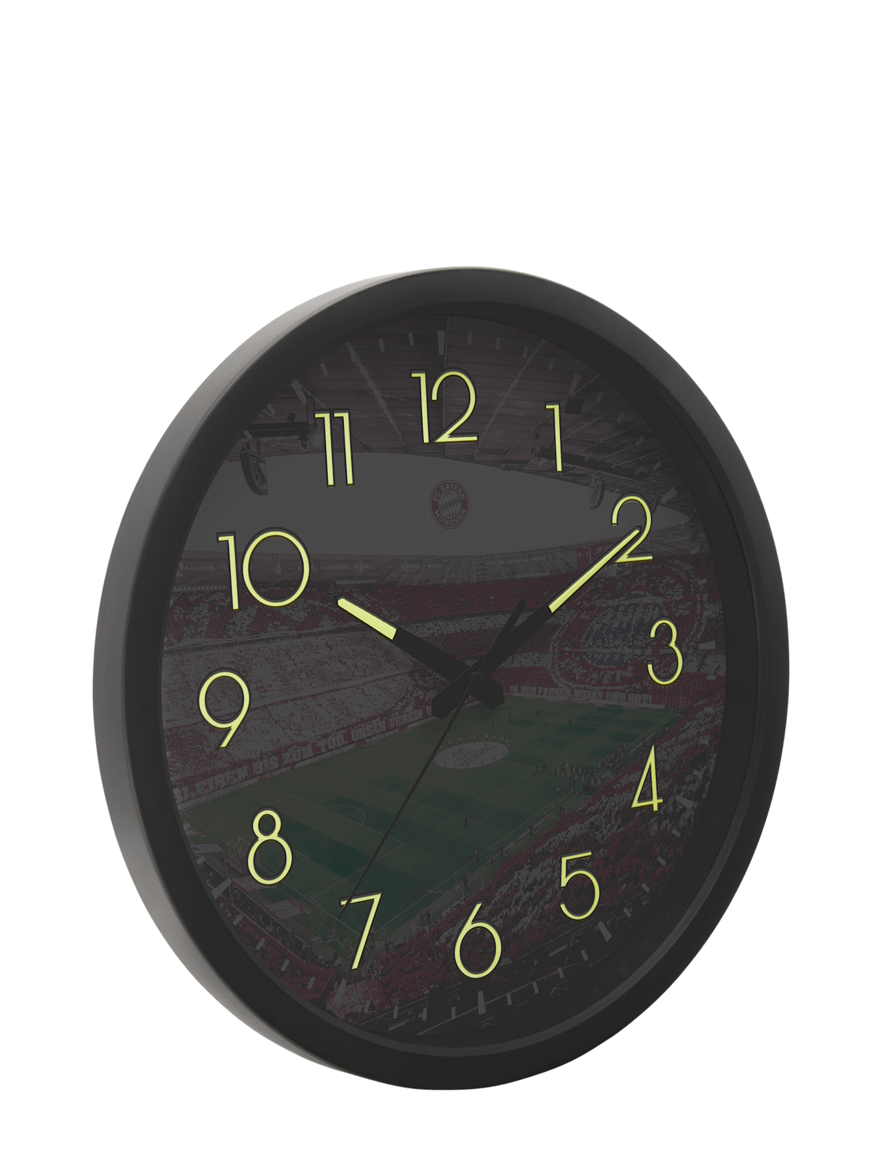 Wanduhr Allianz Arena Glow detail 5