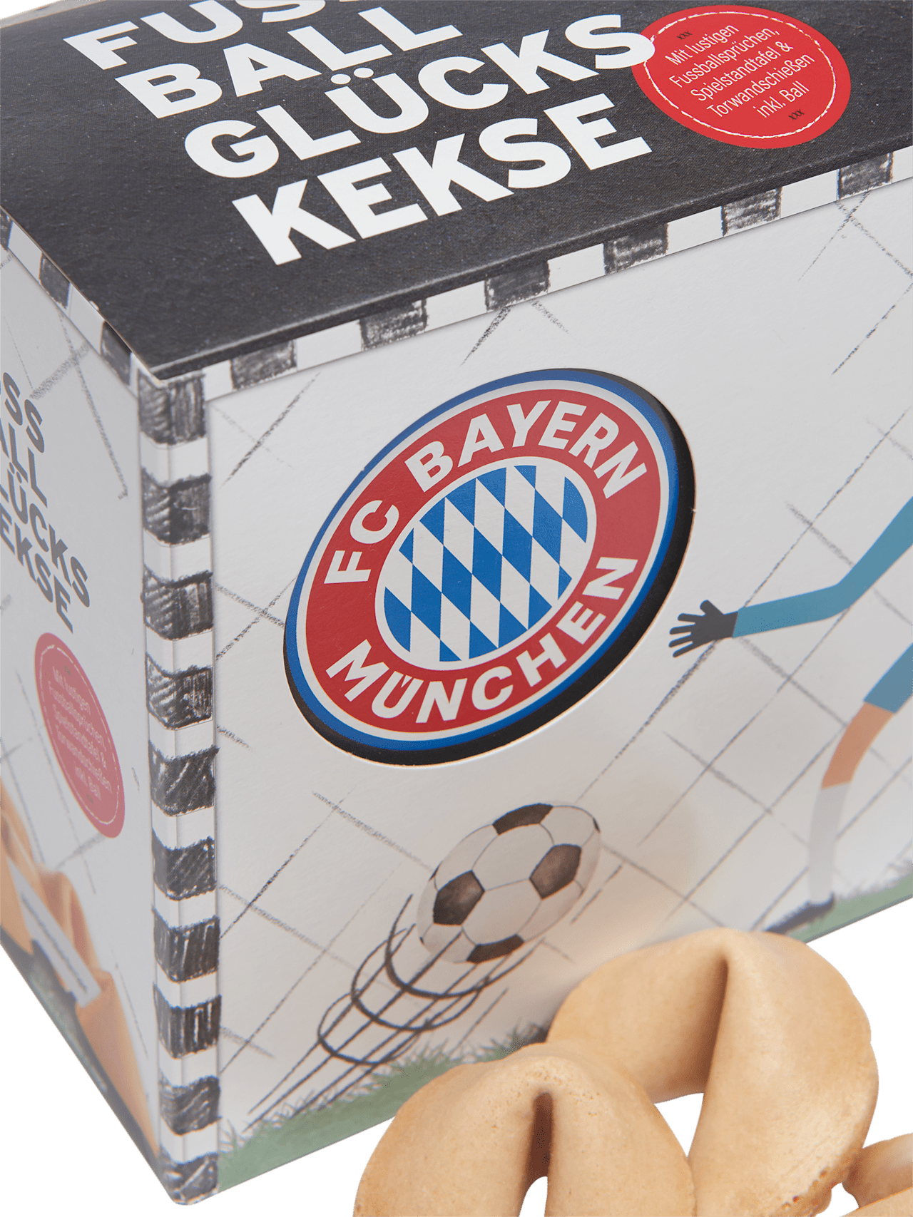Glückskekse m. Torwandschießspiel detail 4