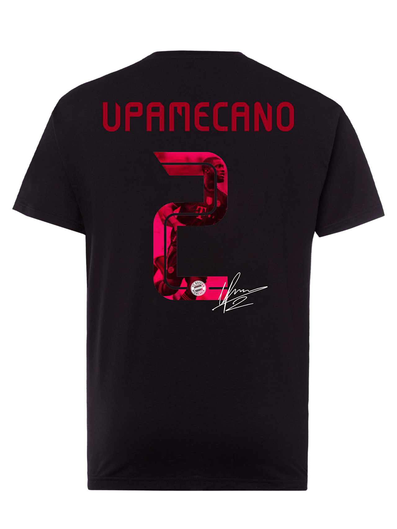 Upamecano T-shirt detail 2