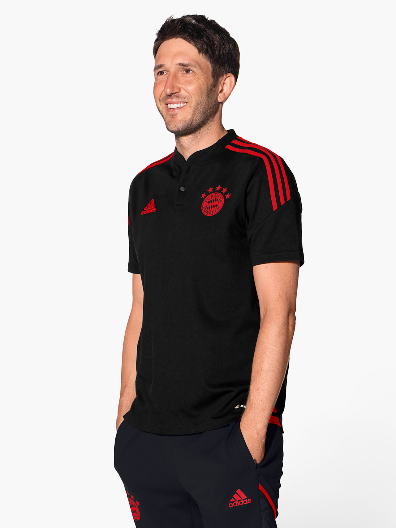 Teamline polo shirt detail 4