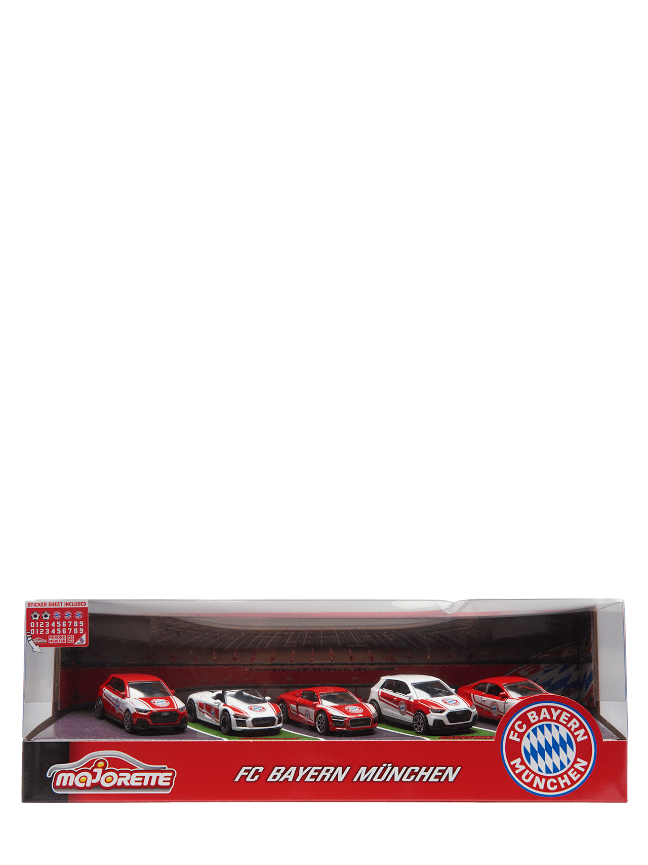 Spielzeug Auto FC Bayern 5er-Set detail 1