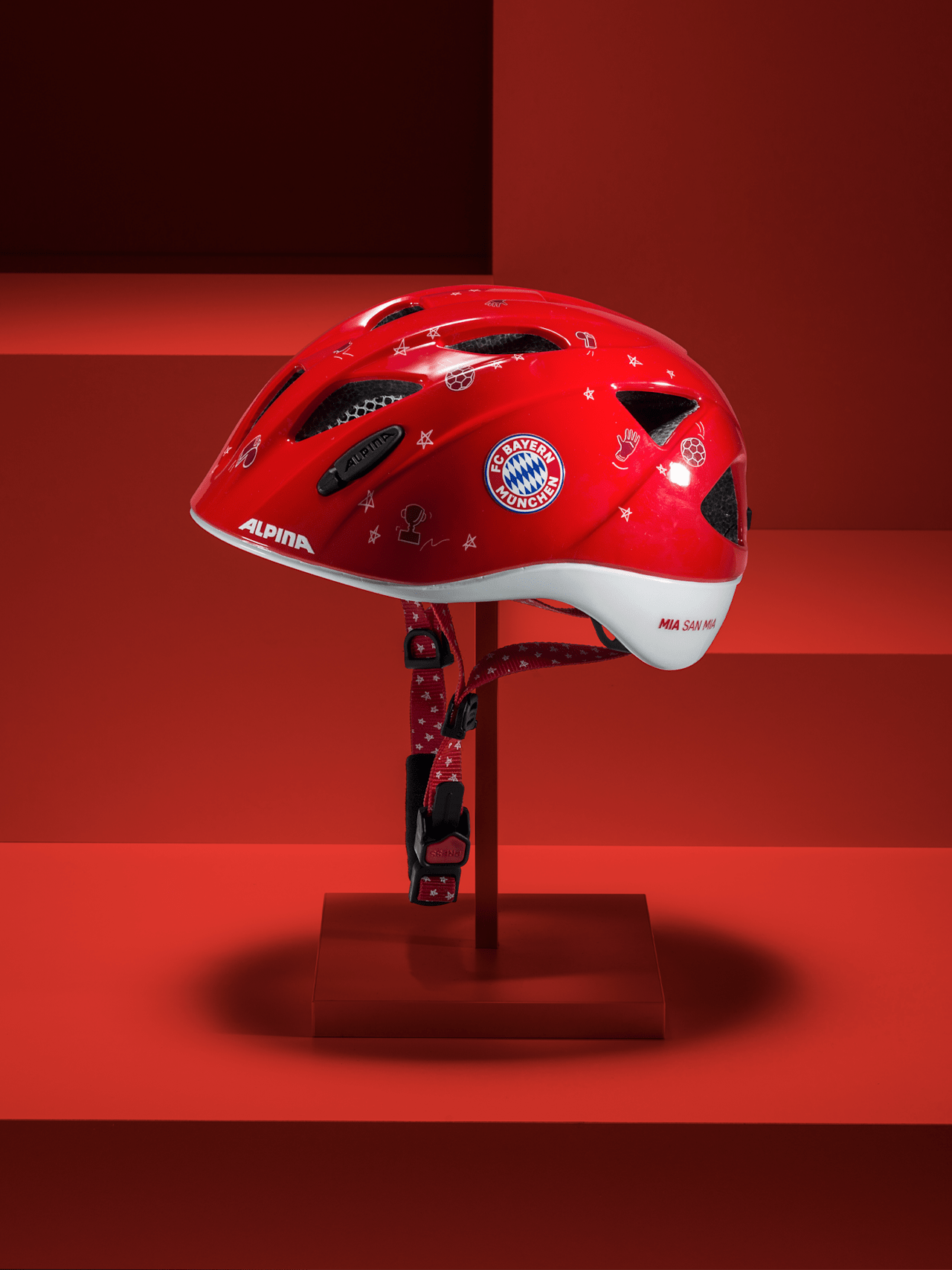 FC Bayern Ximo cicycle helmet detail 5