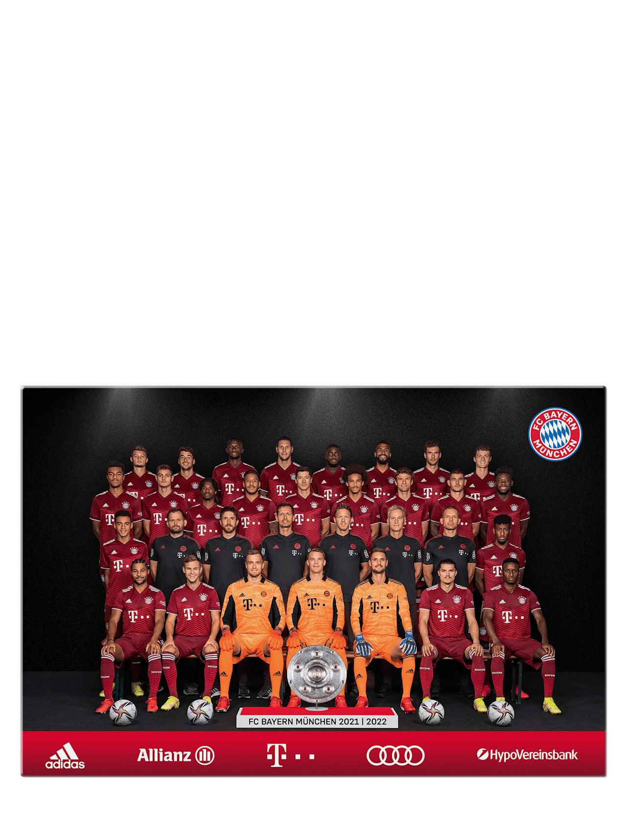 Glasbild Mannschaftsfoto detail 1