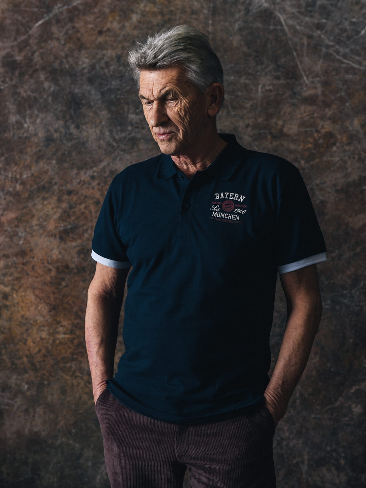 Poloshirt Rekordmeister detail 3