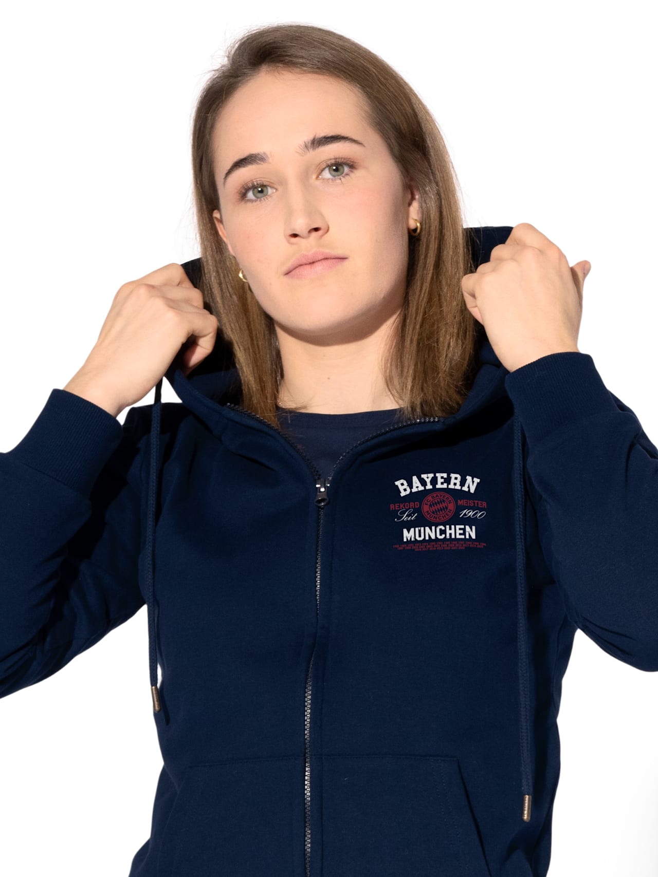 Giacca con zip Rekordmeister detail 5