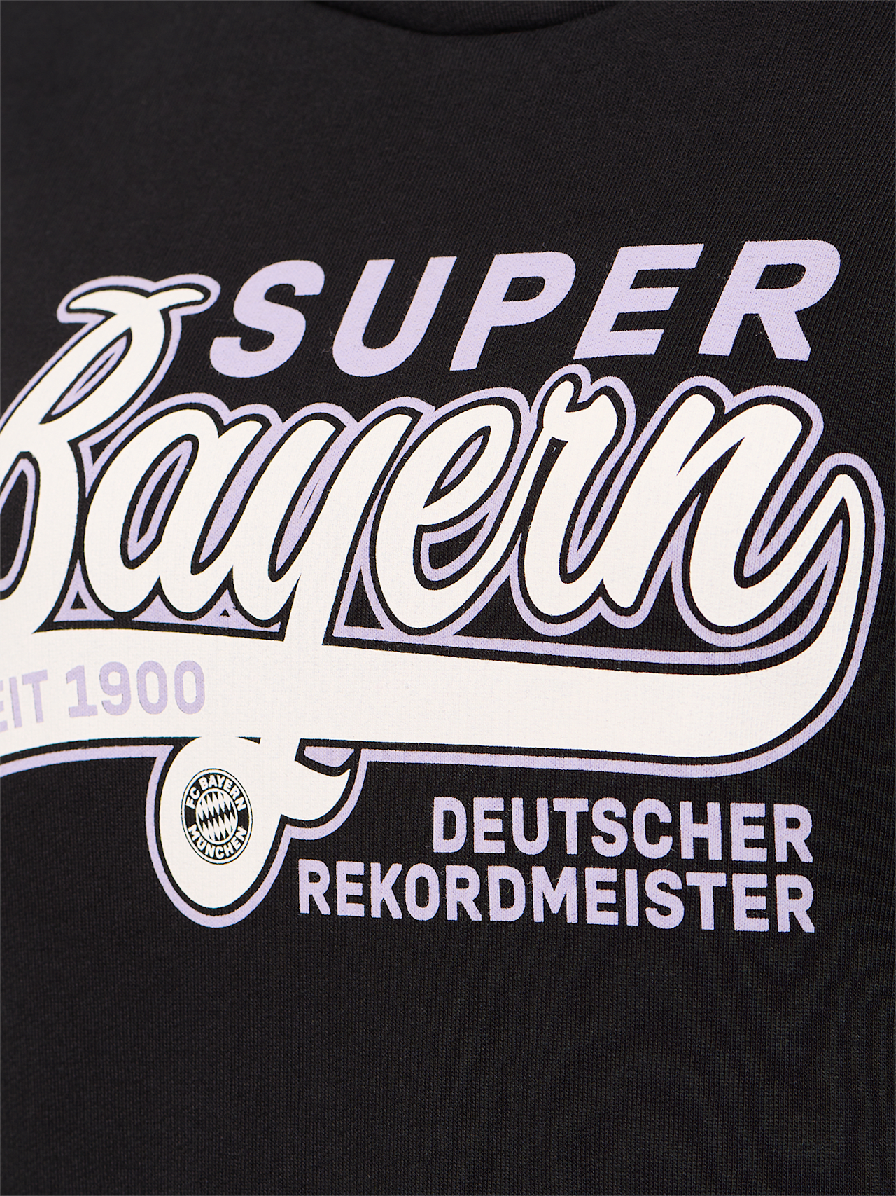 Hoodie Super Bayern detail 4