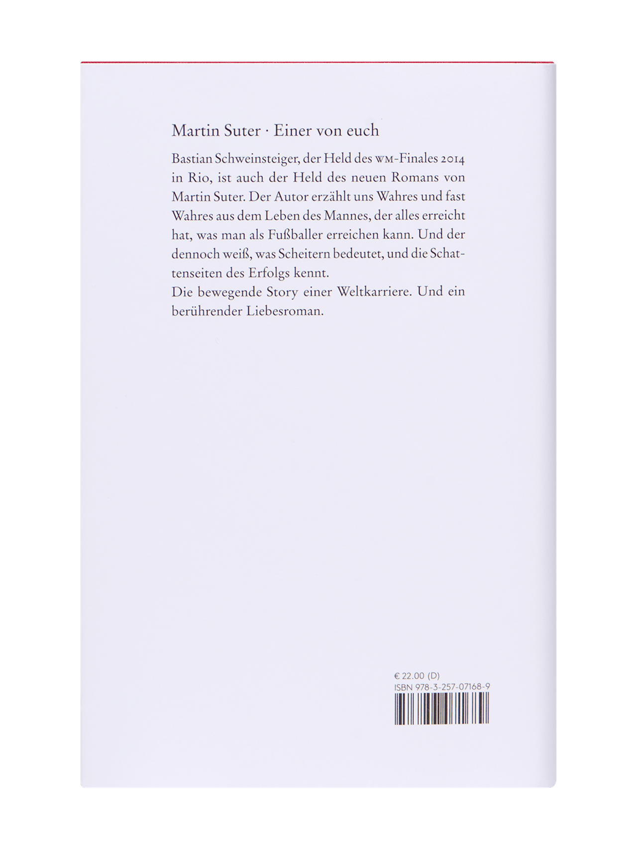 Libro de B. Schweinsteiger: "Einer von euch" detail 3