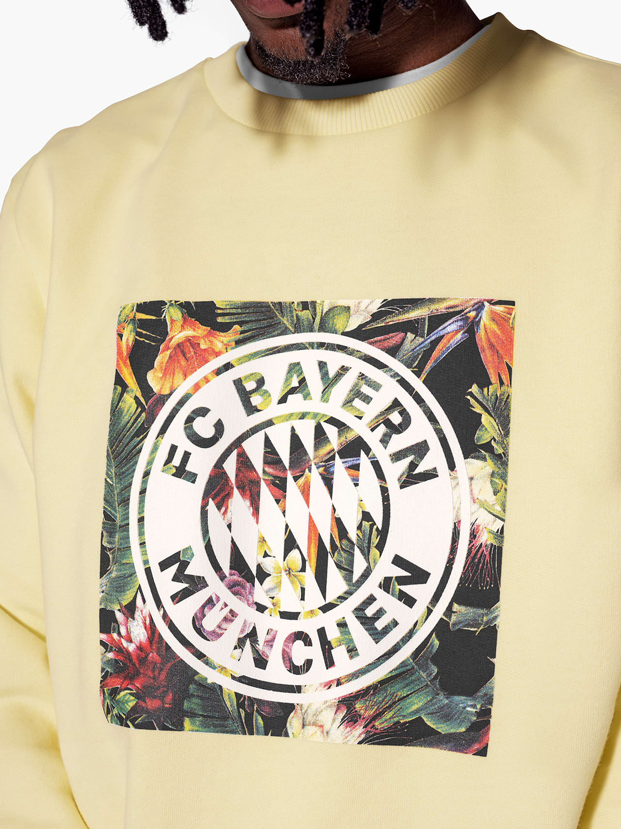Floral sweatshirt with logo detail 5