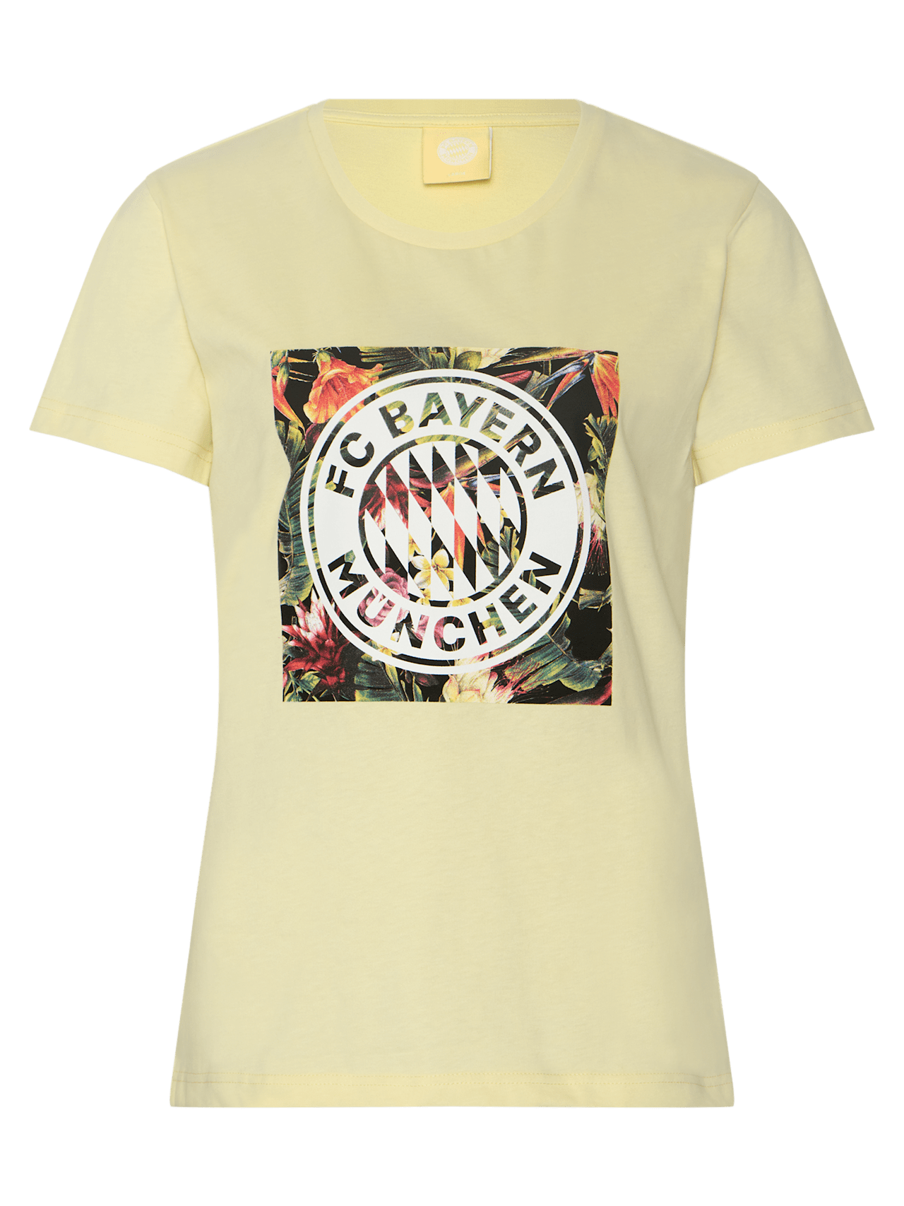 Floral T-shirt with logo detail 1