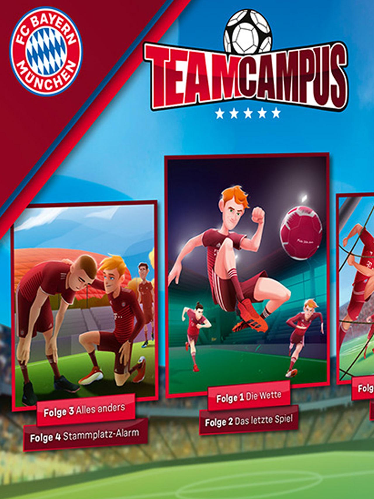 Hörspielbox Team Campus CD 1-3 detail 2
