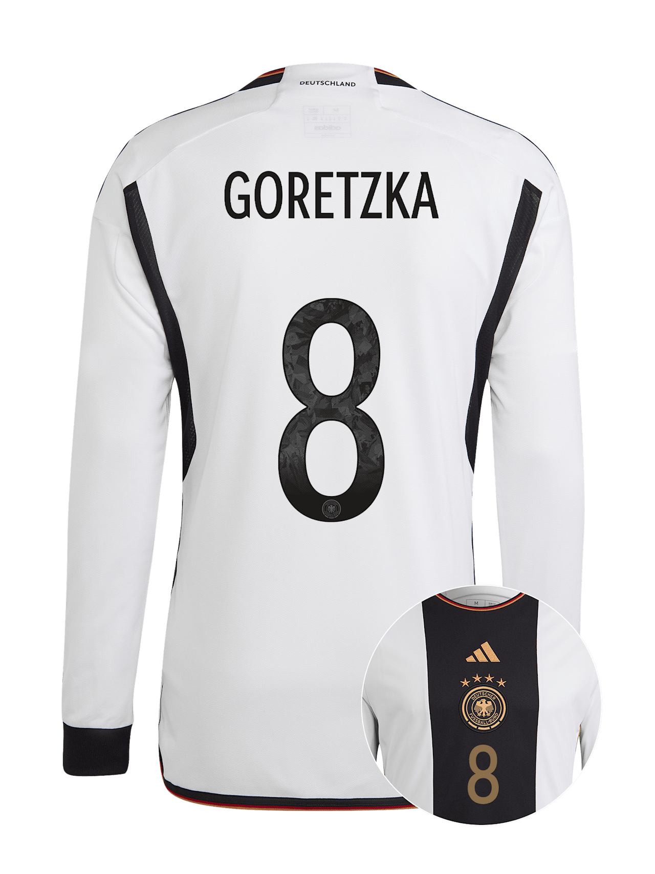Langarm Trikot DFB Home detail 2