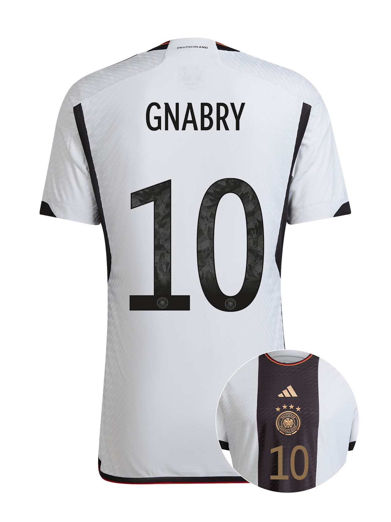 Authentic Trikot DFB Home detail 2