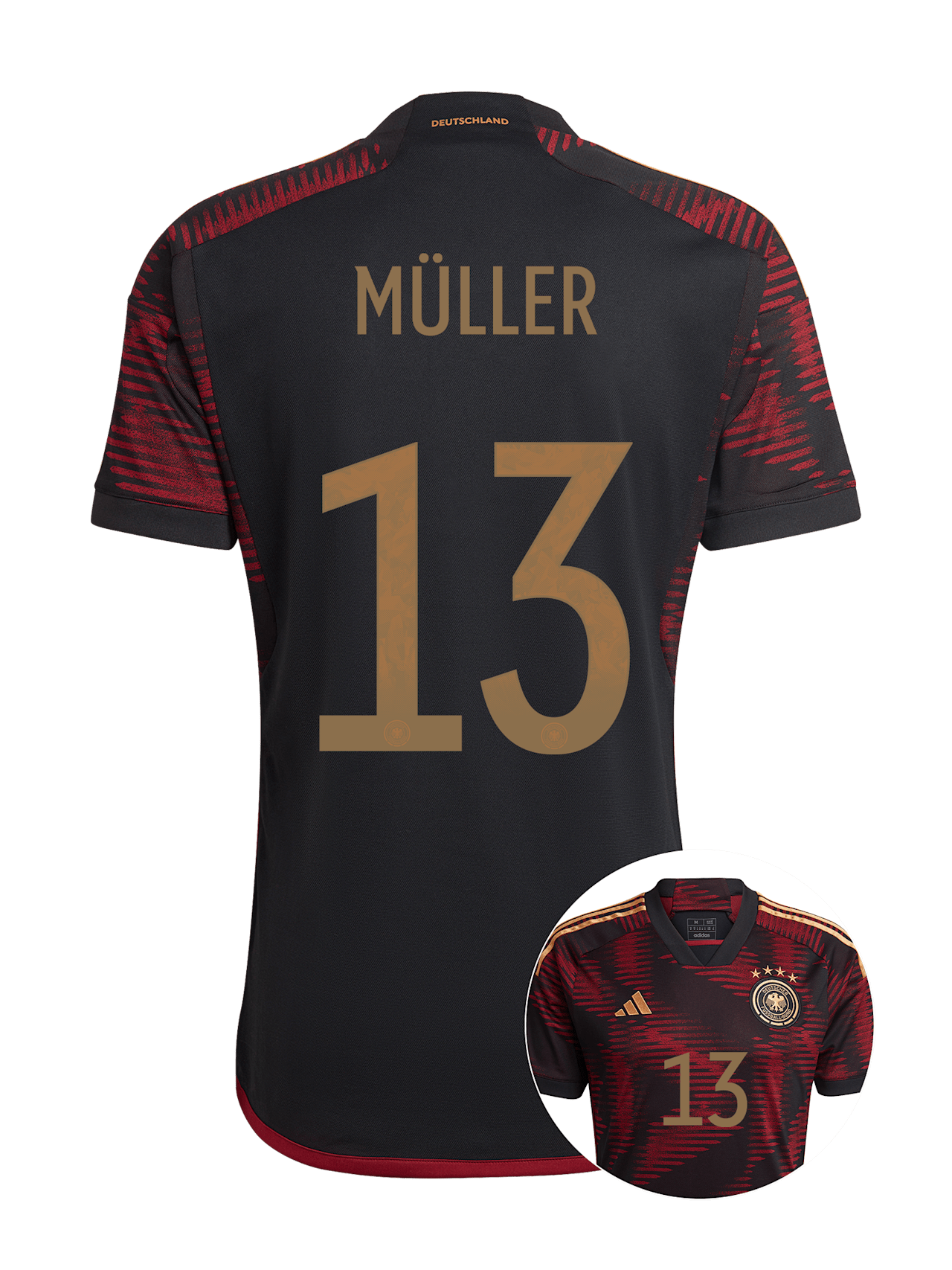 Trikot DFB Away detail 2