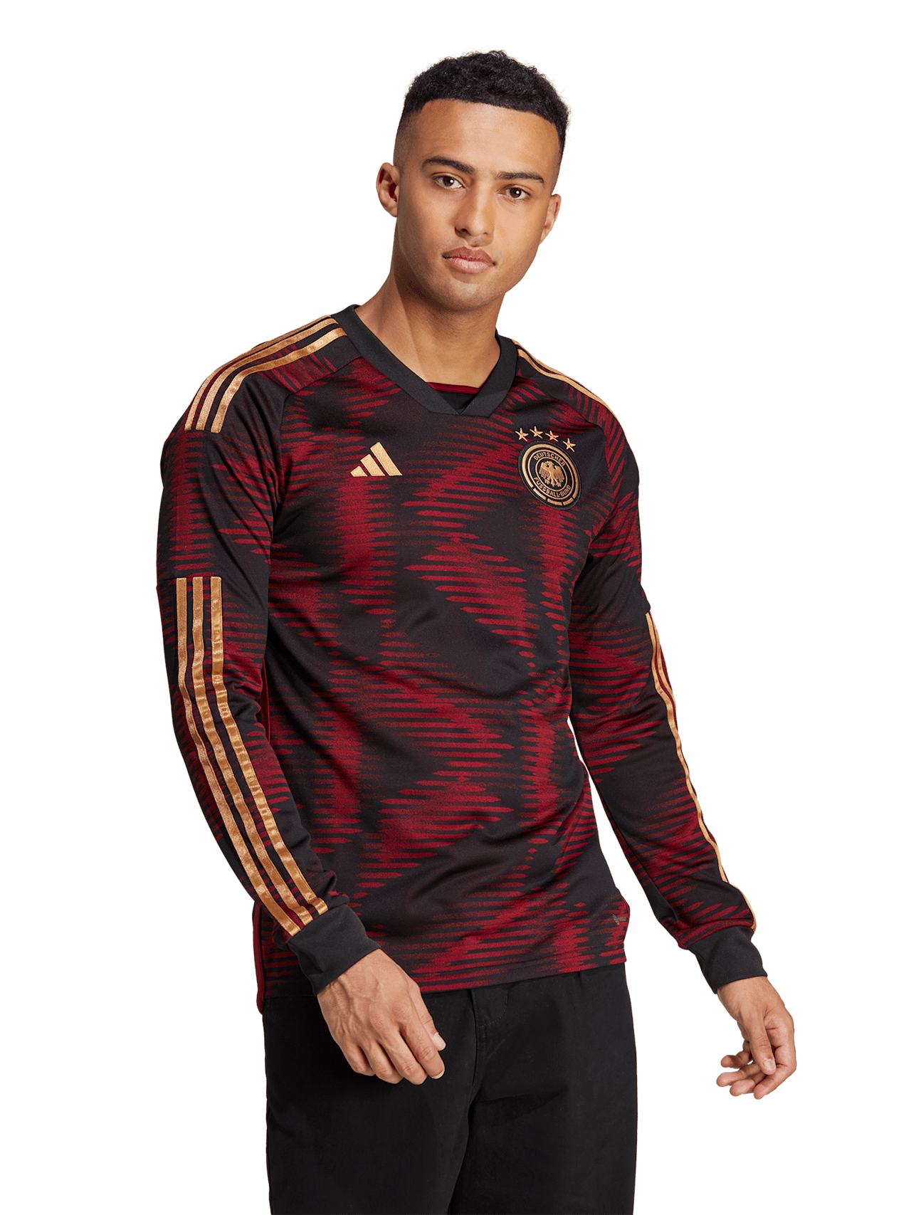 Langarm Trikot DFB Away detail 3