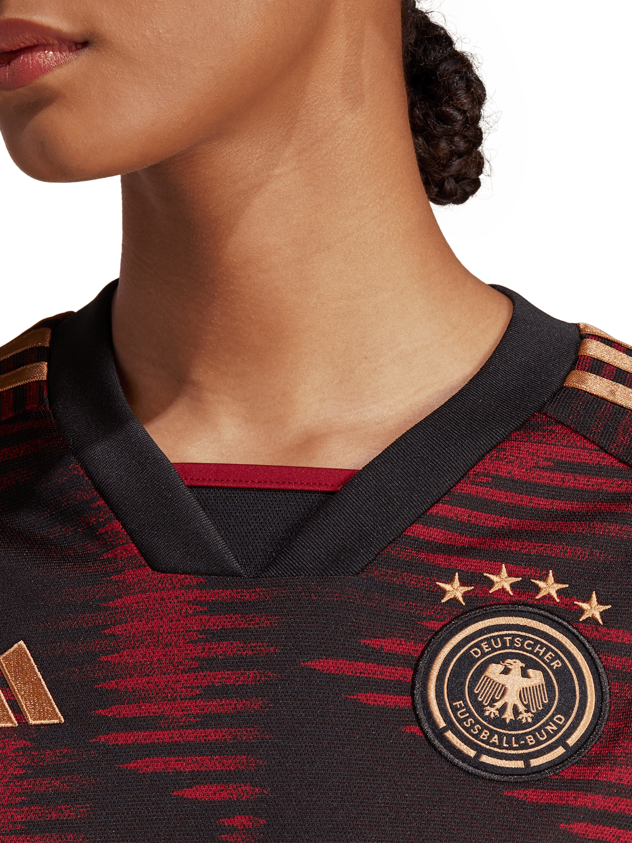 DFB shirt away detail 5