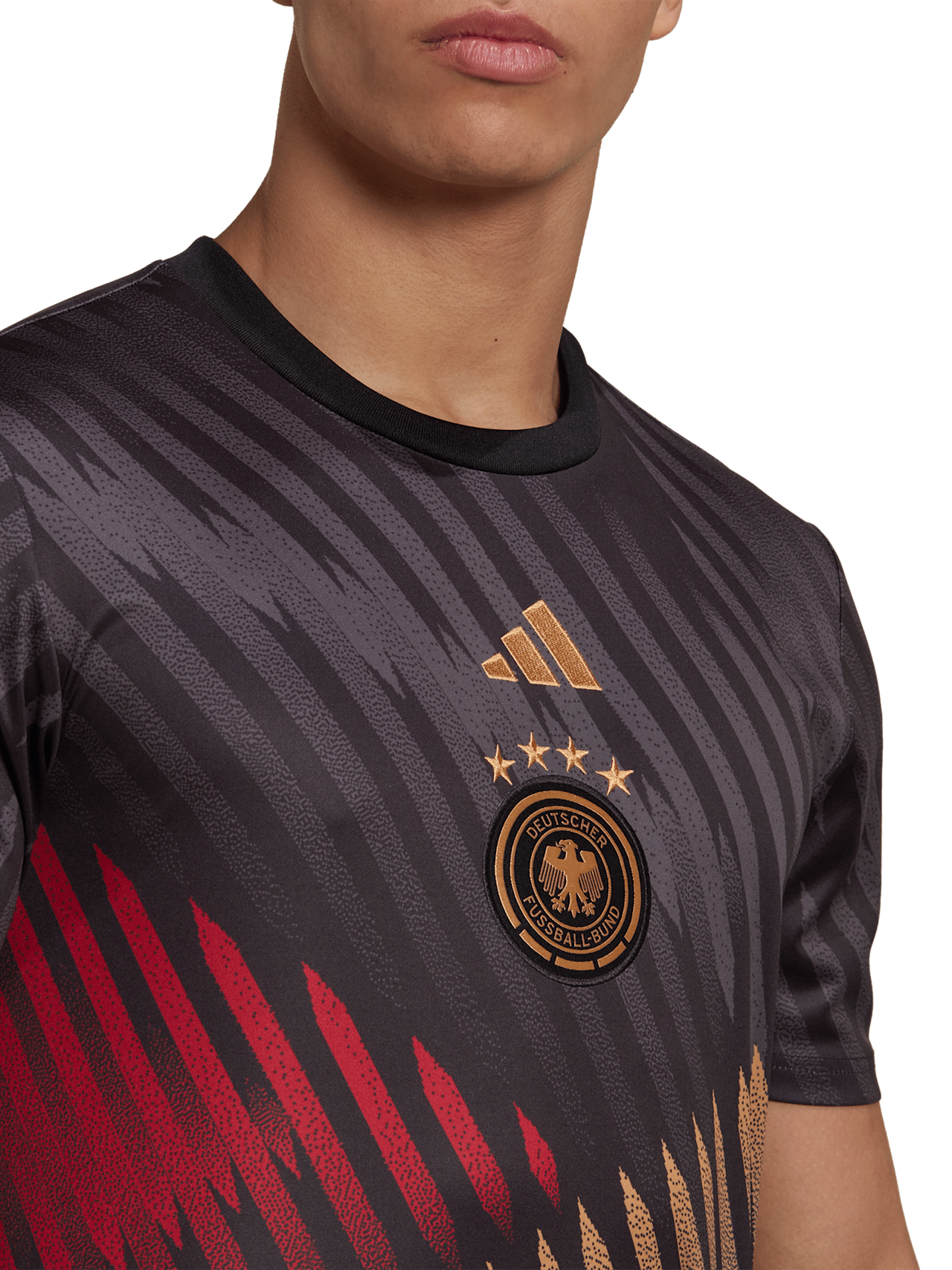 DFB pre-match shirt detail 4