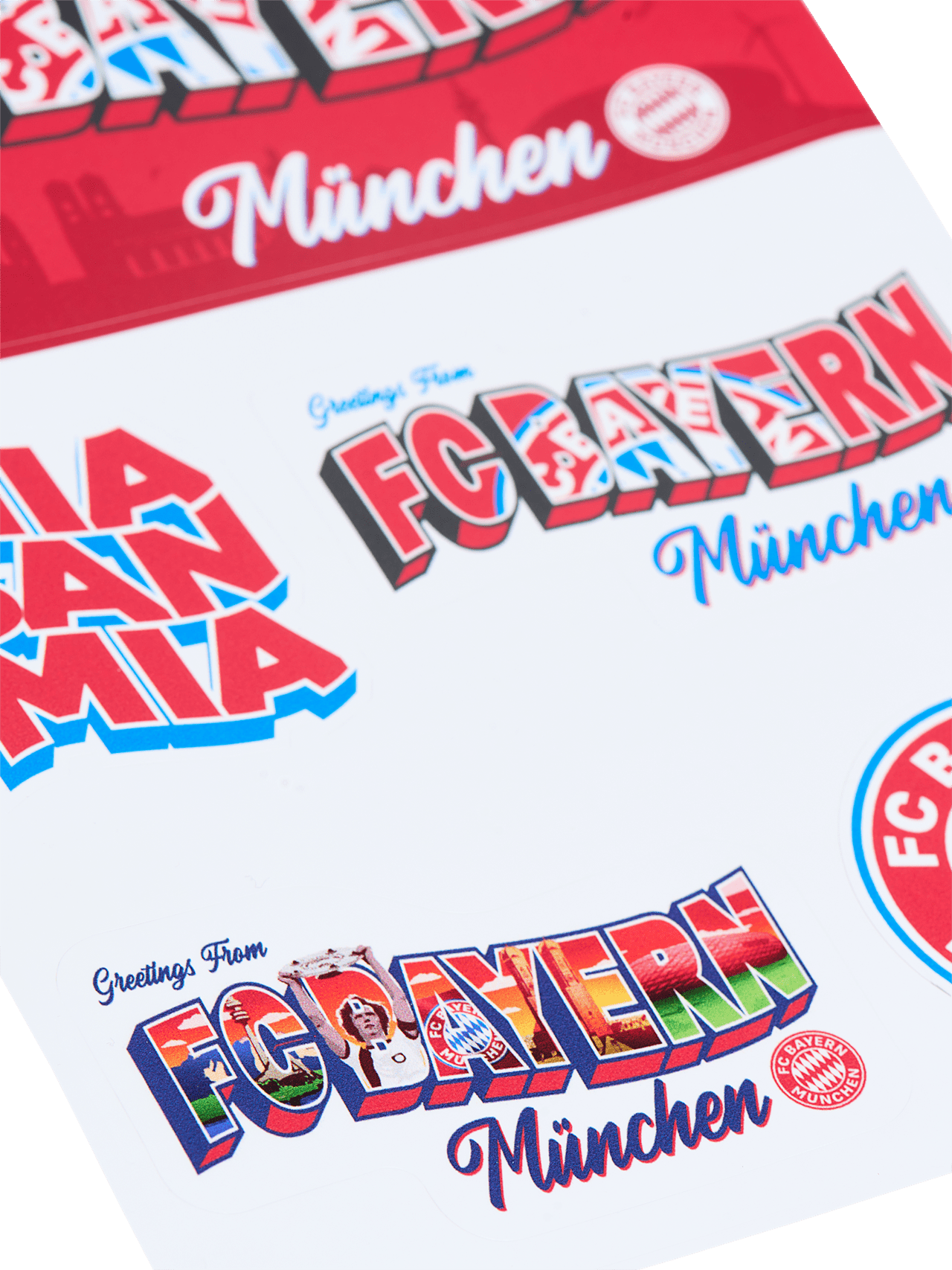 Sticker card Postcards detail 3