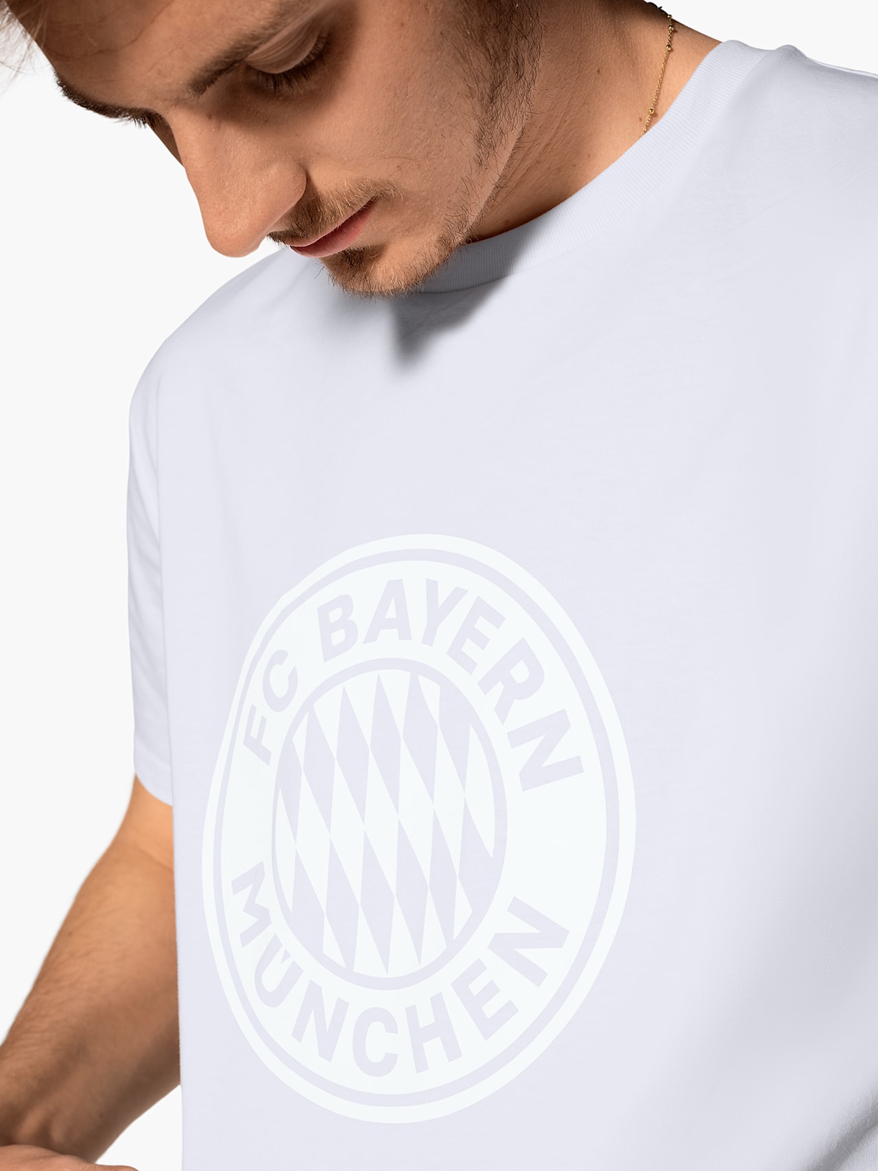 T-shirt white with logo detail 7