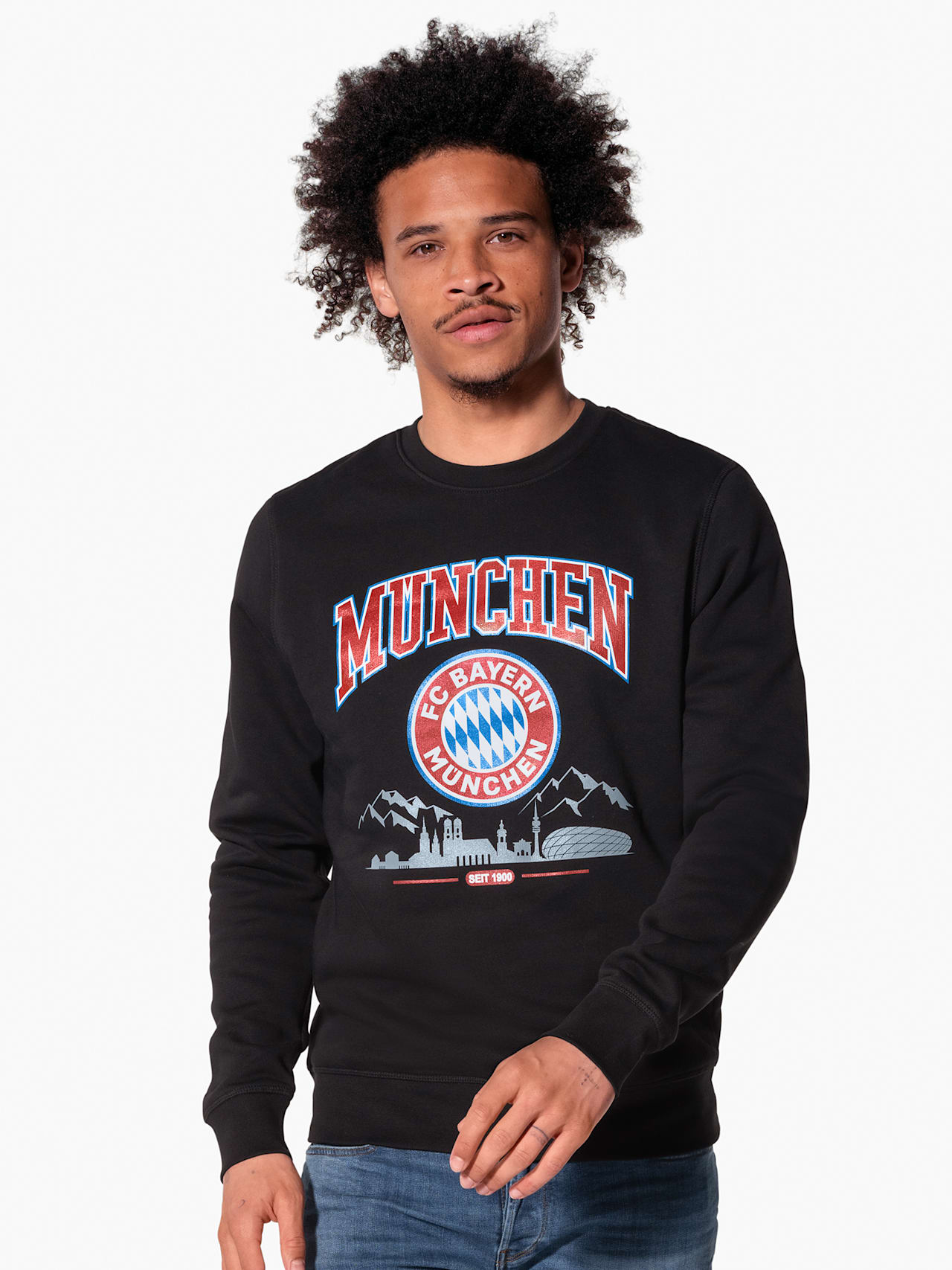 Sweatshirt München Skyline detail 4
