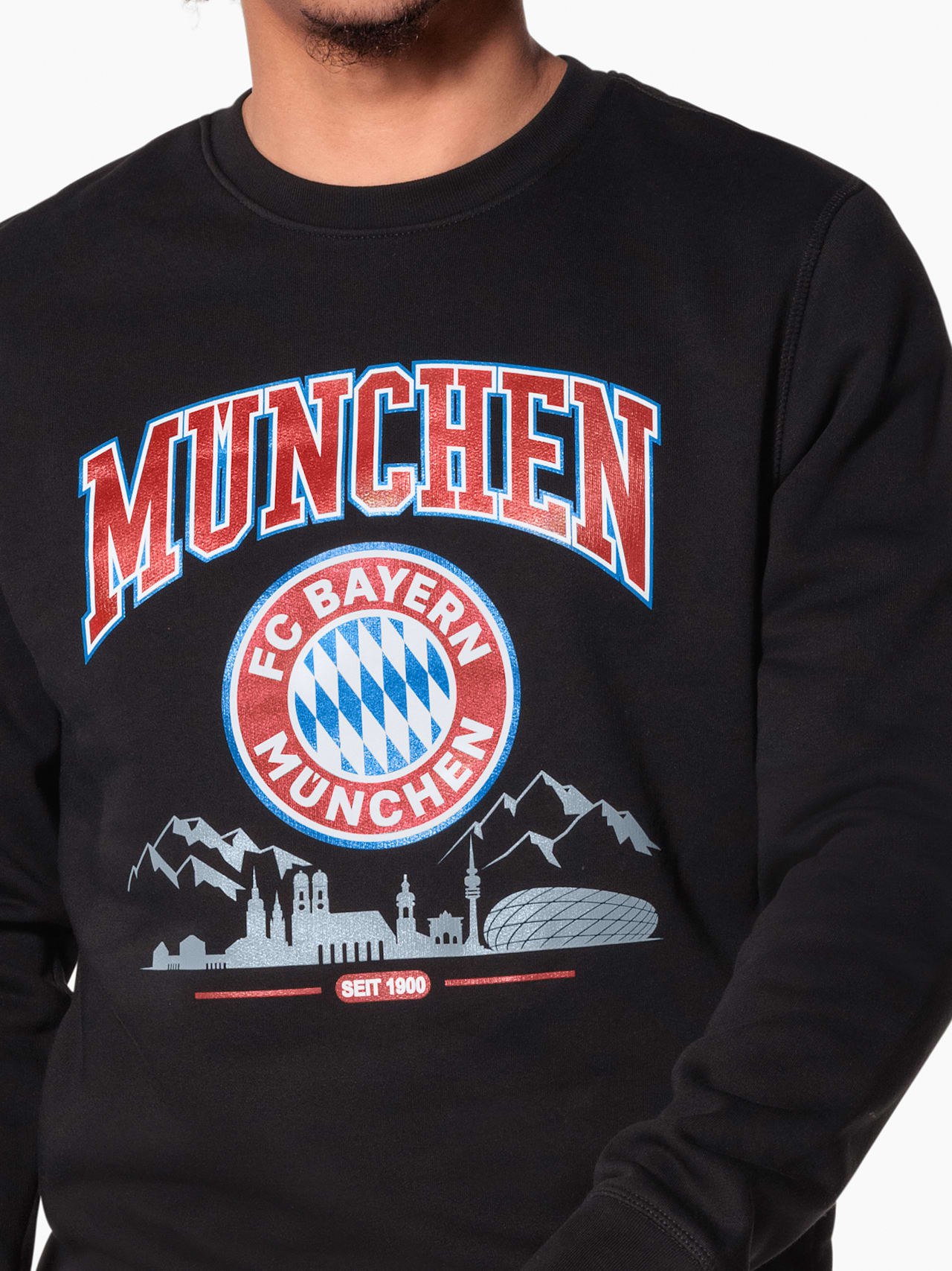 Sweatshirt München Skyline detail 6