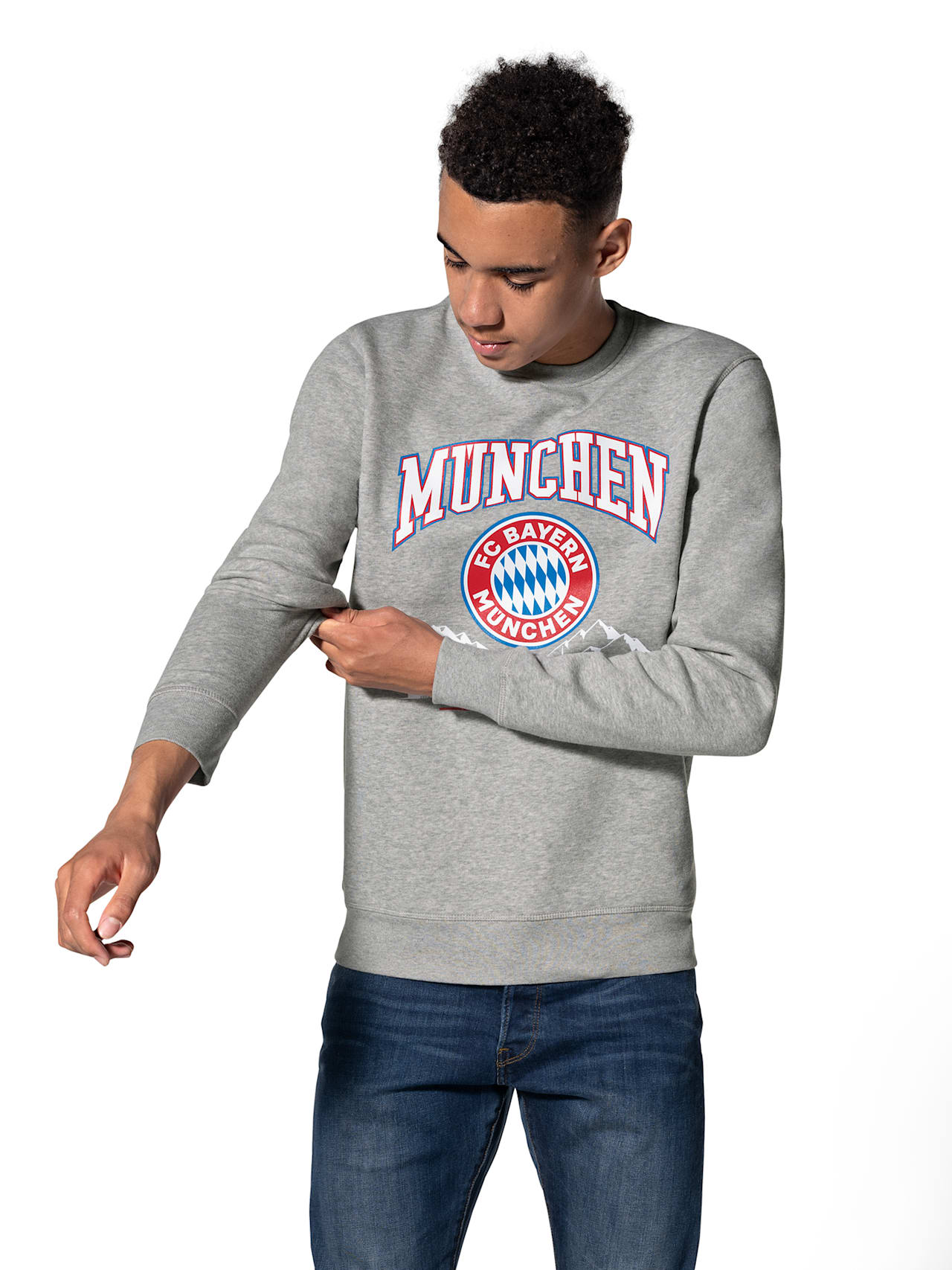 Sweatshirt München Skyline detail 4