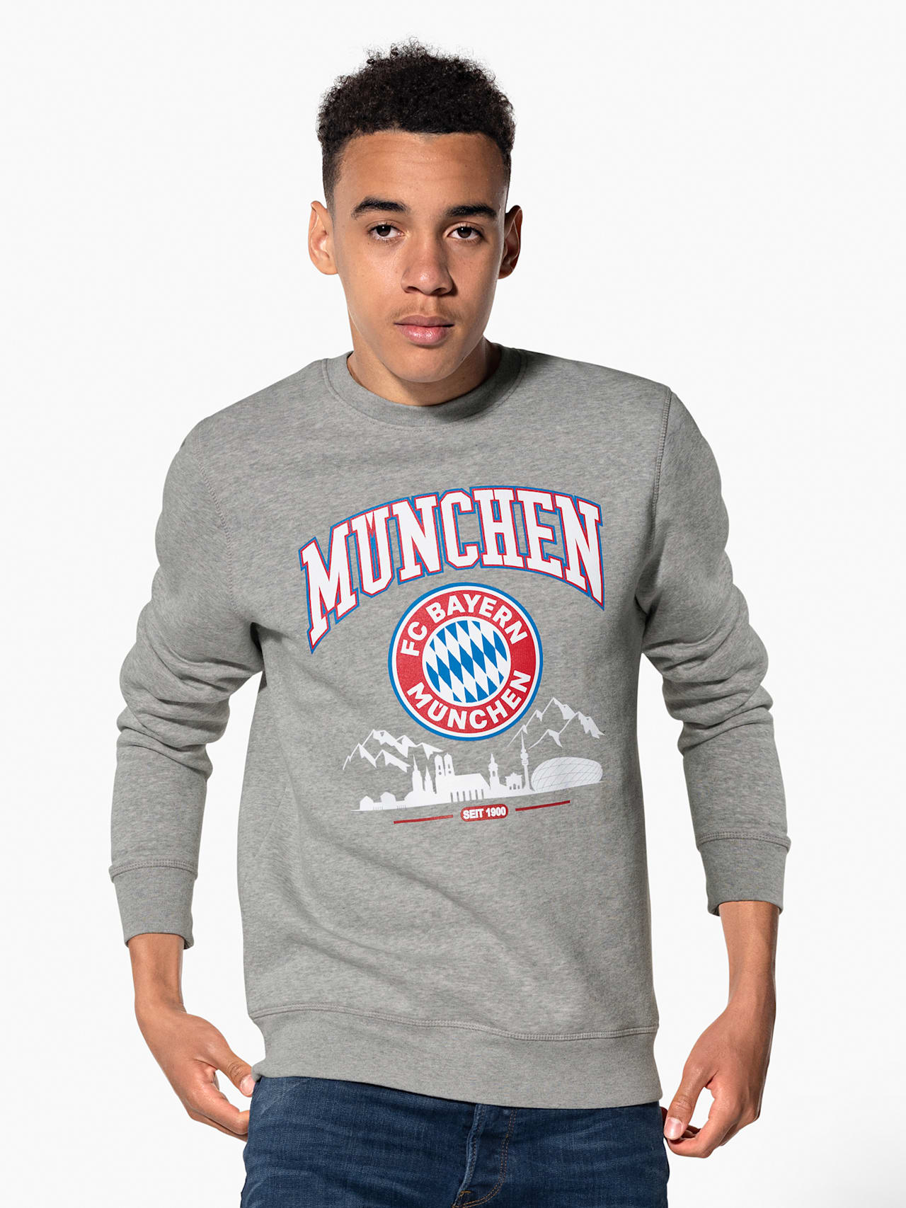 Sweatshirt München Skyline detail 5
