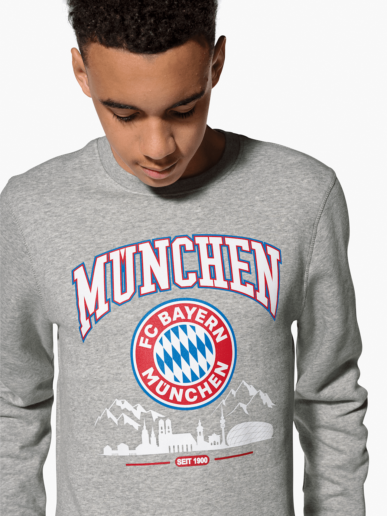 Sweatshirt München Skyline detail 6