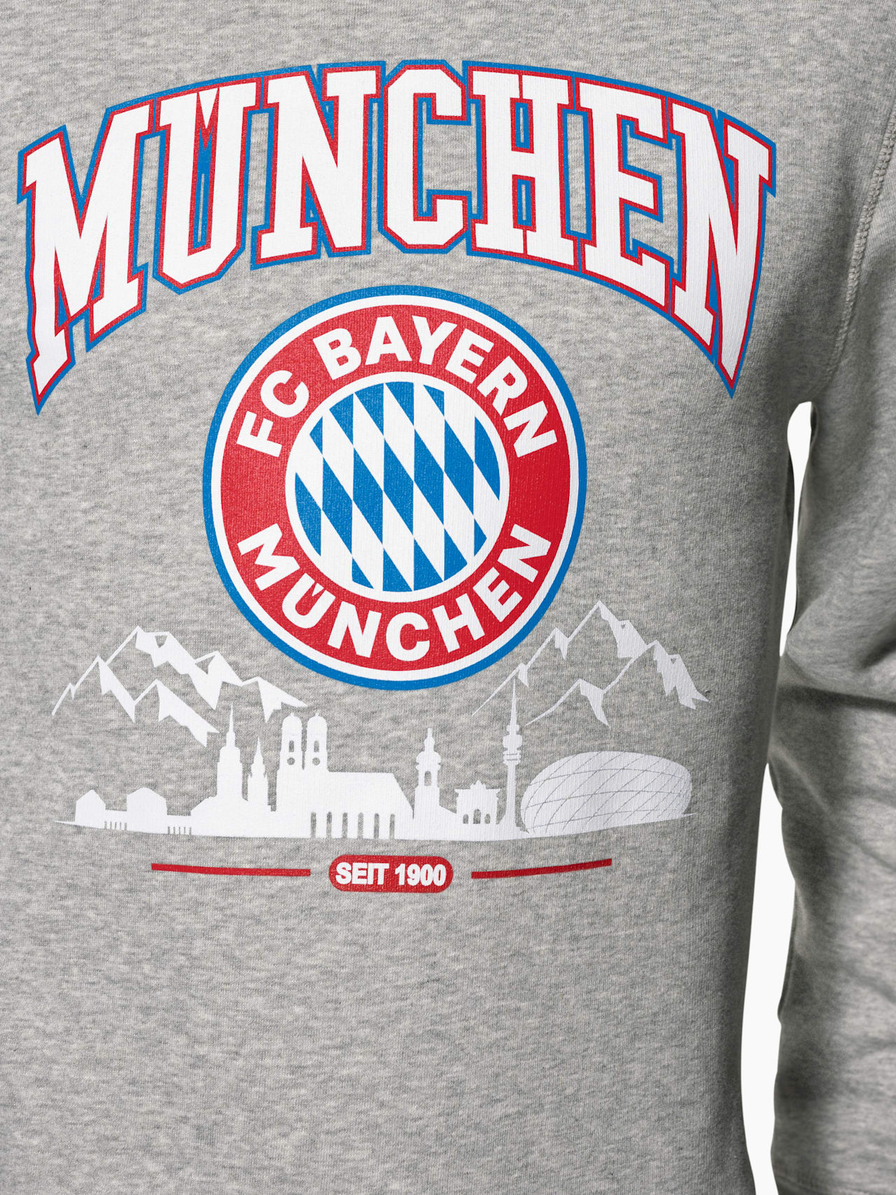 Sweatshirt München Skyline detail 8