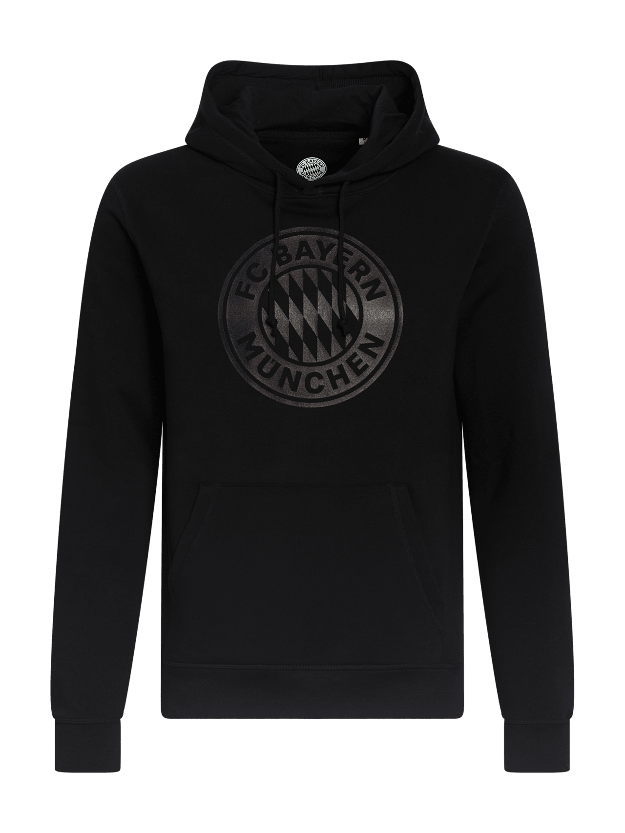 Sweat à capuche Black Logo detail 1