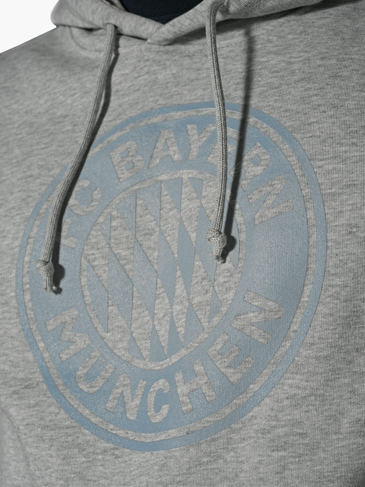 Hoodie grigio Logo detail 7