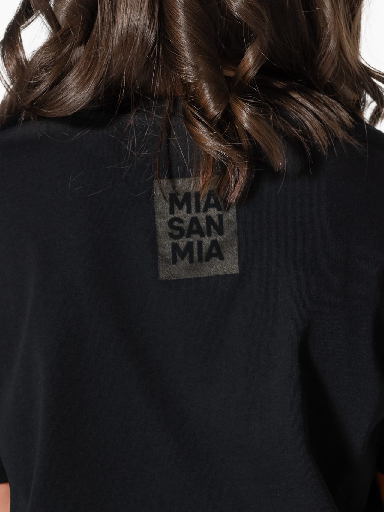 T-shirt black with logo detail 7