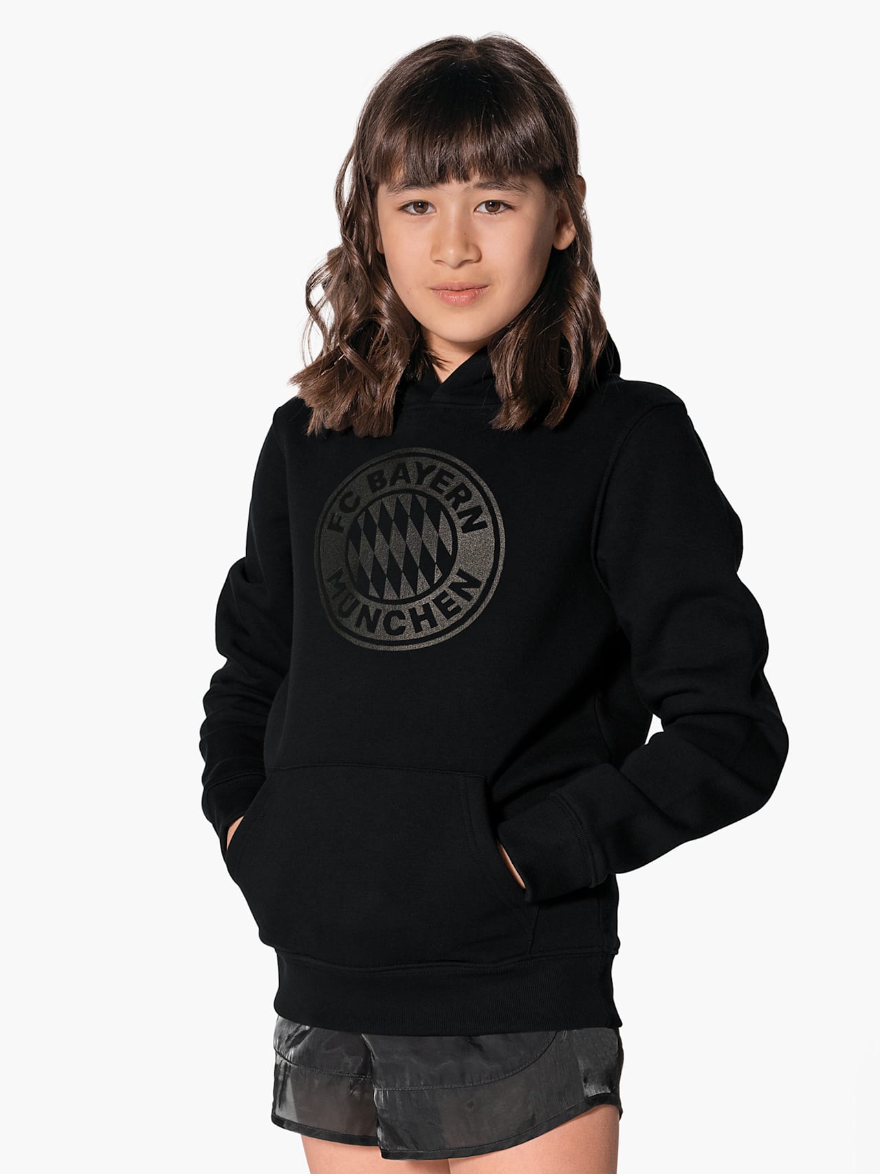 Sudadera con capucha Logo Negra detail 4
