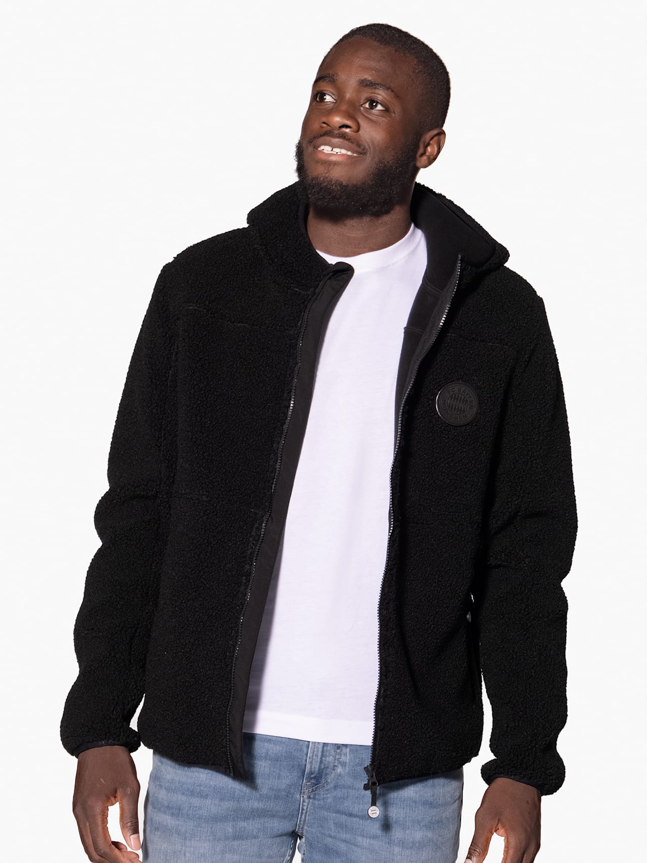 Teddy Fleecejacke detail 4