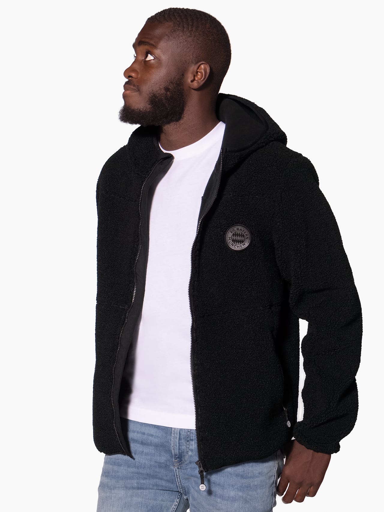 Teddy Fleecejacke detail 5