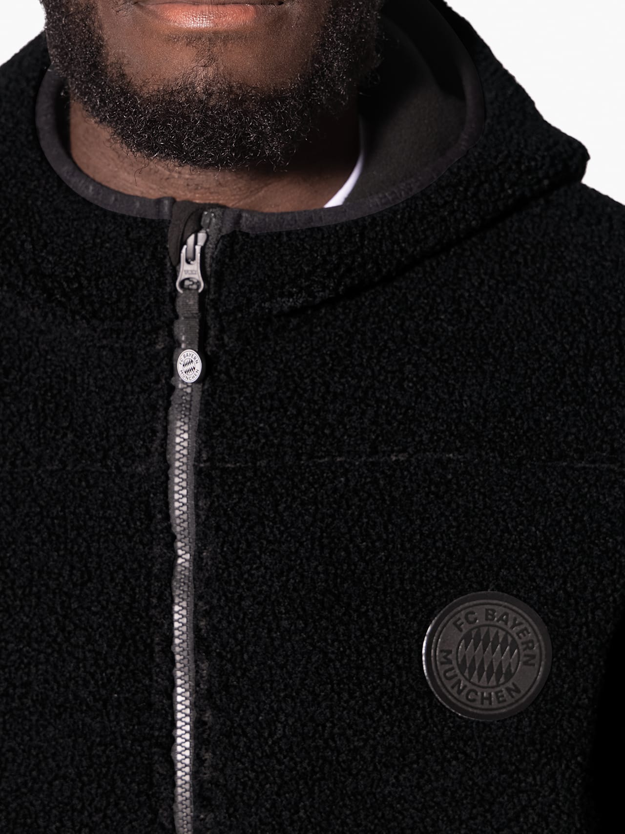 Teddy Fleecejacke detail 8