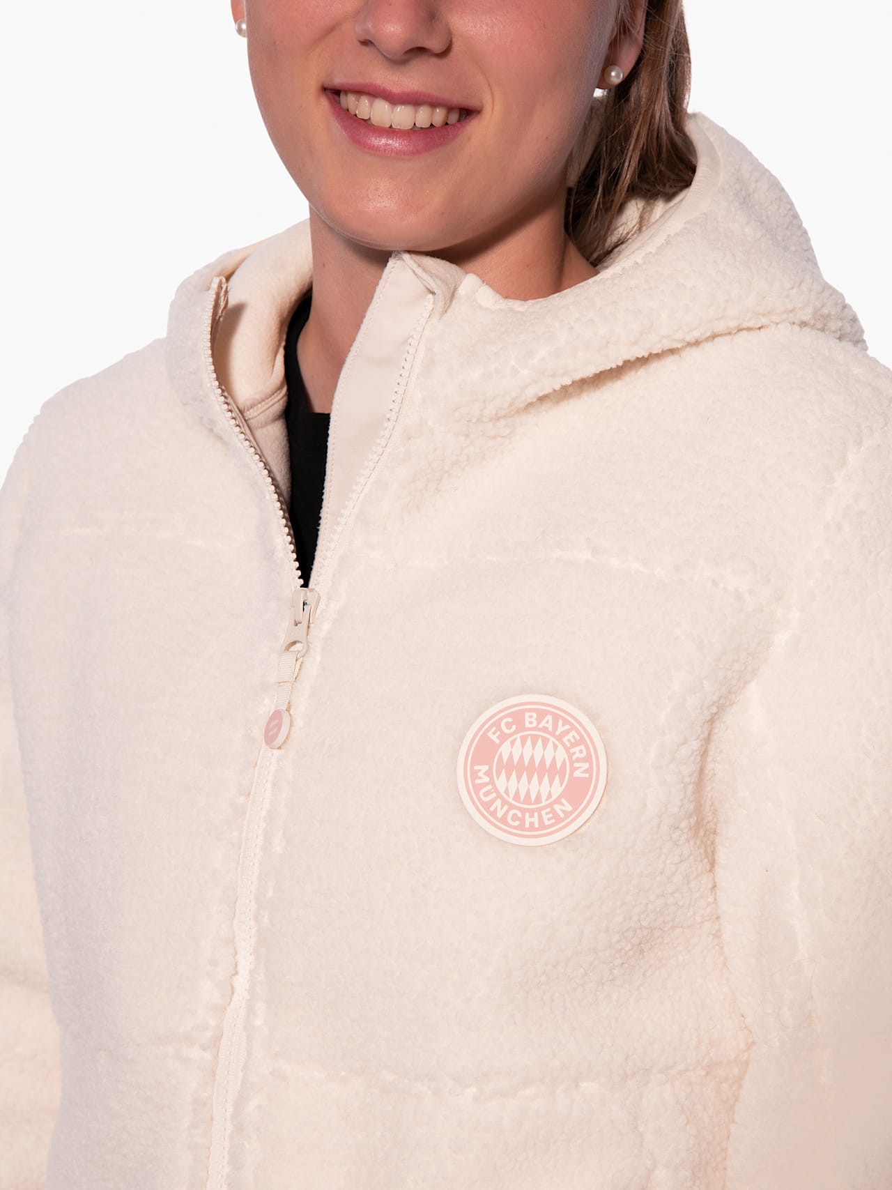 Teddy Fleecejacke detail 7