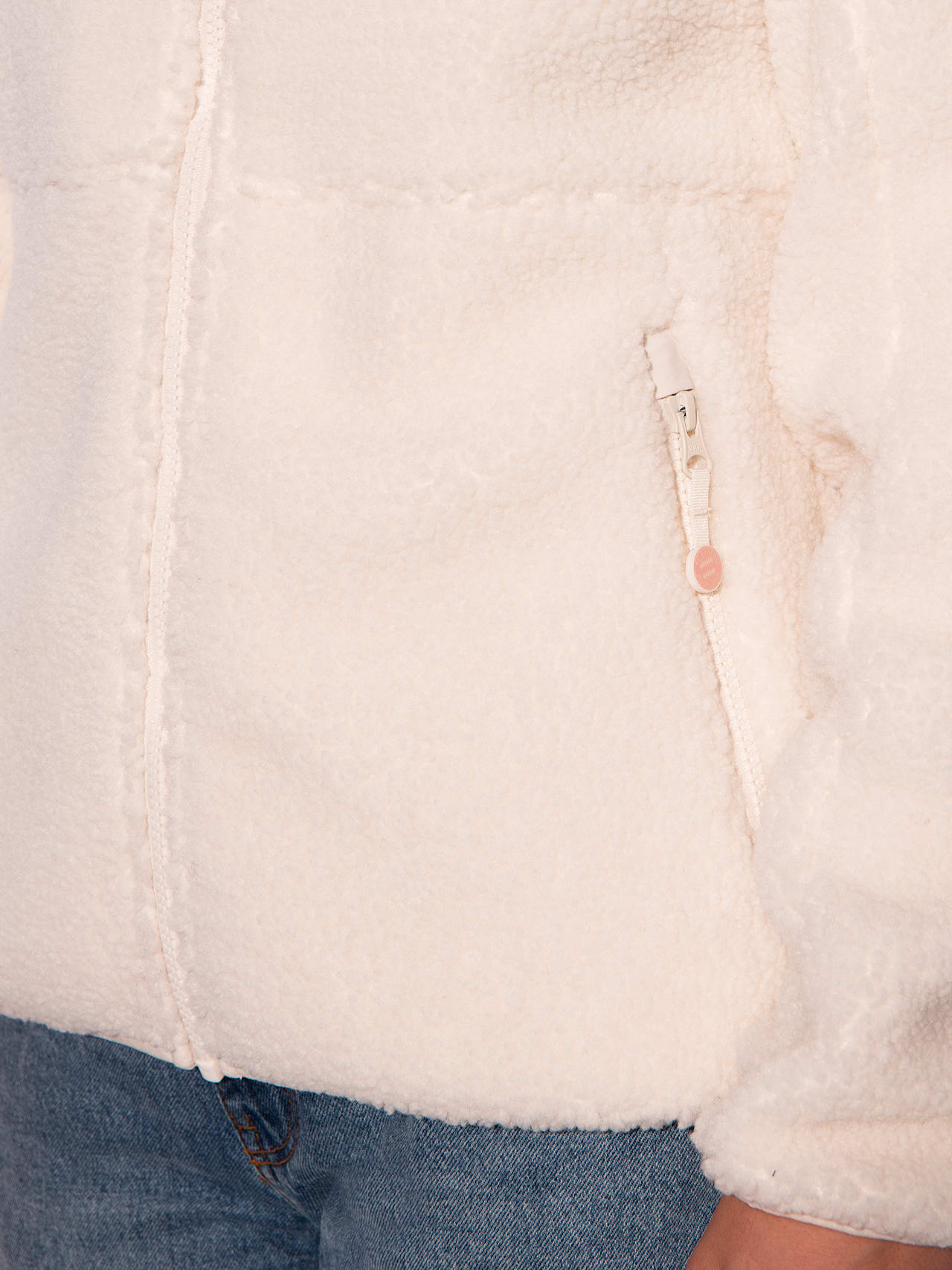 Teddy Fleecejacke detail 8
