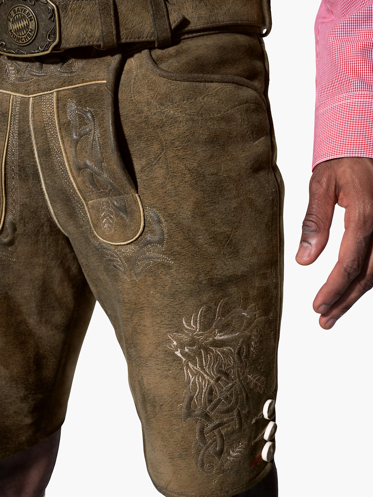 Lederhose detail 7