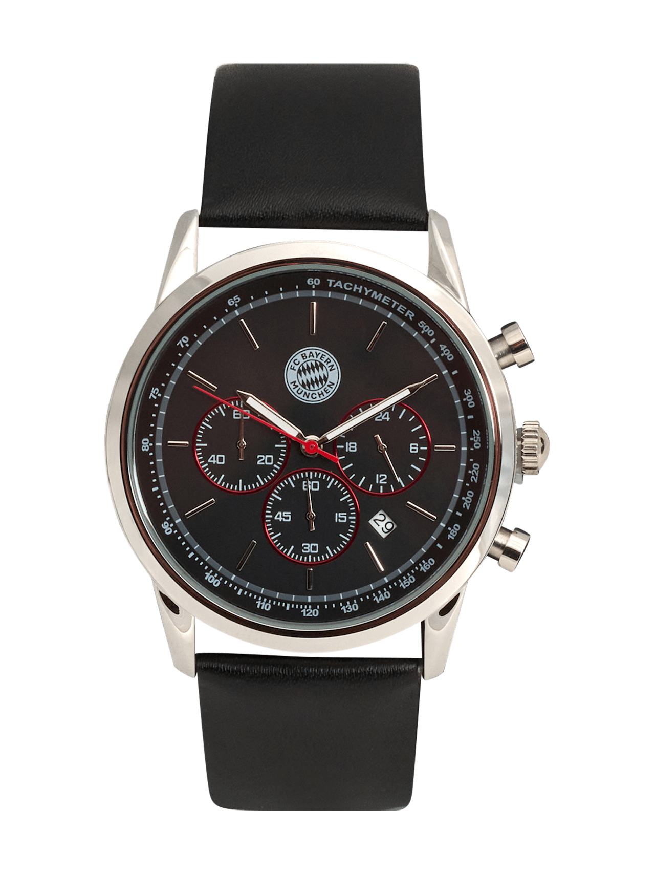Chronograph Lederarmband detail 1