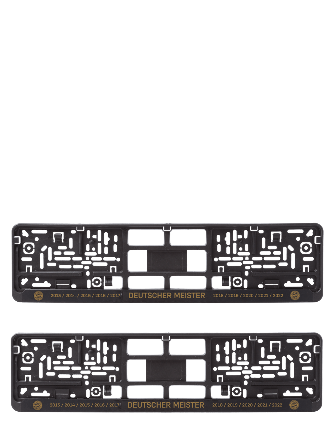 Dt.Meister number plate booster set of 2 detail 1