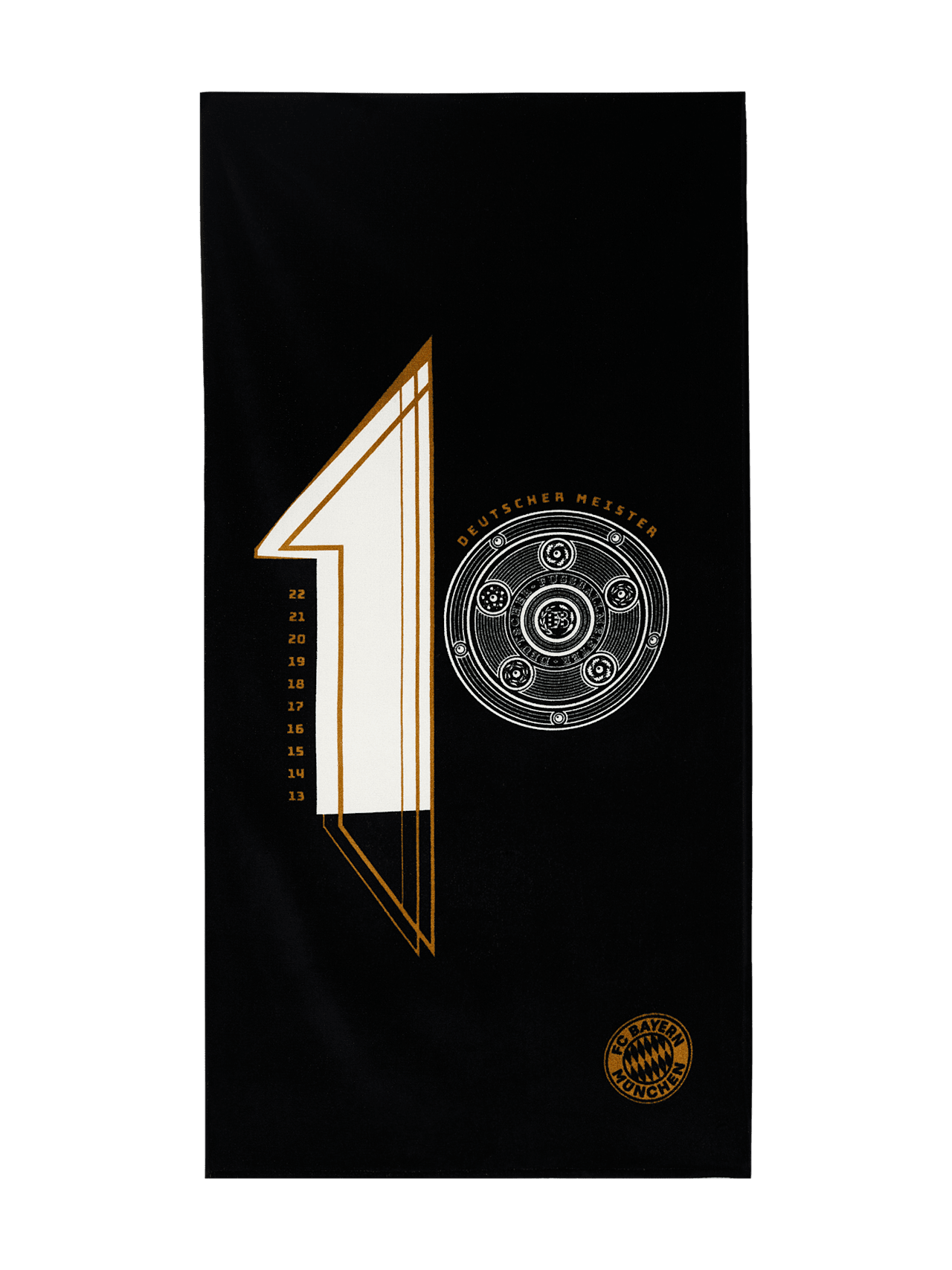 German Champion 2022 beach towel detail 1