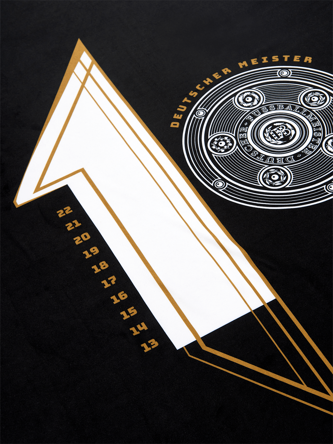 German Champion 2022 fleece blanket detail 2