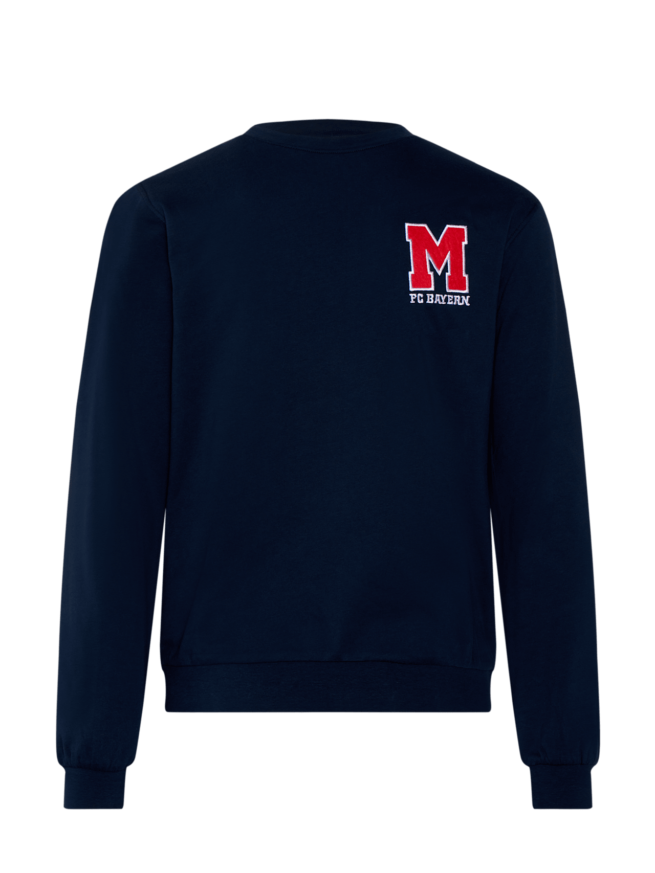 College sweatshirt detail 1