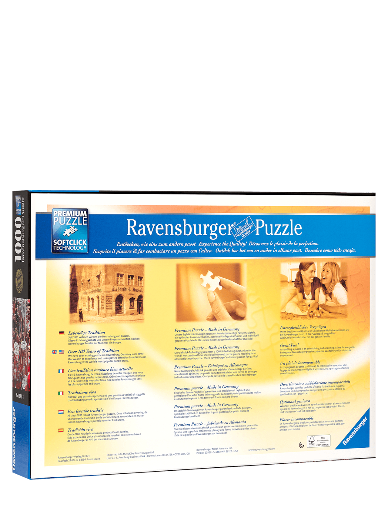Puzzle Deutscher Meister 1.000 Teile detail 3