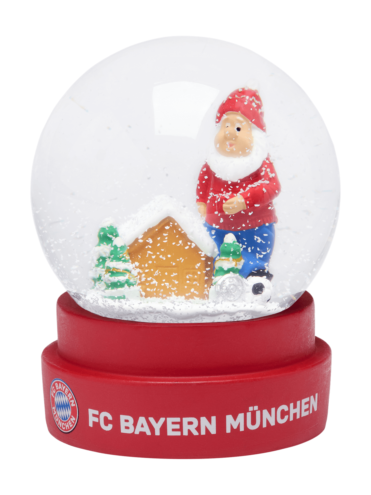 Christmas snow globe detail 1