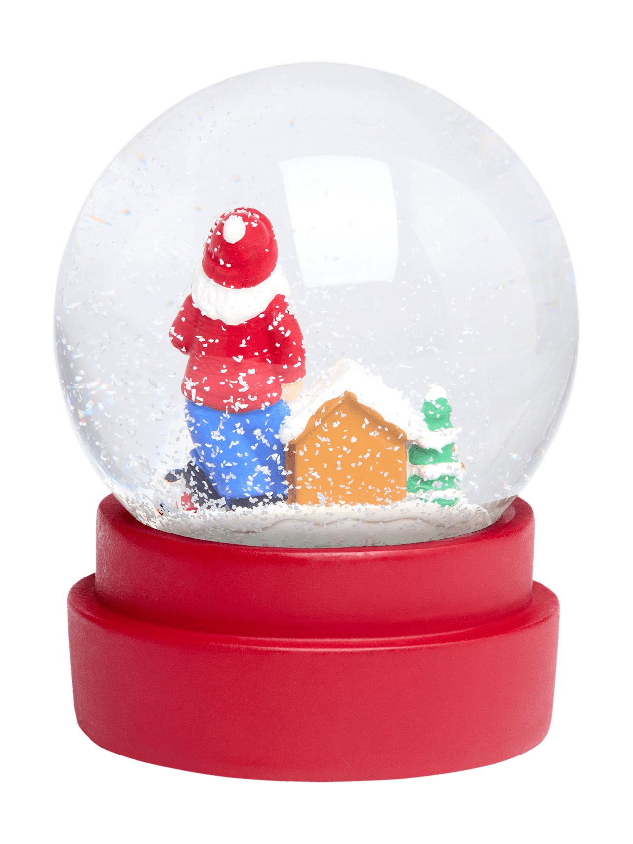 Christmas snow globe detail 2