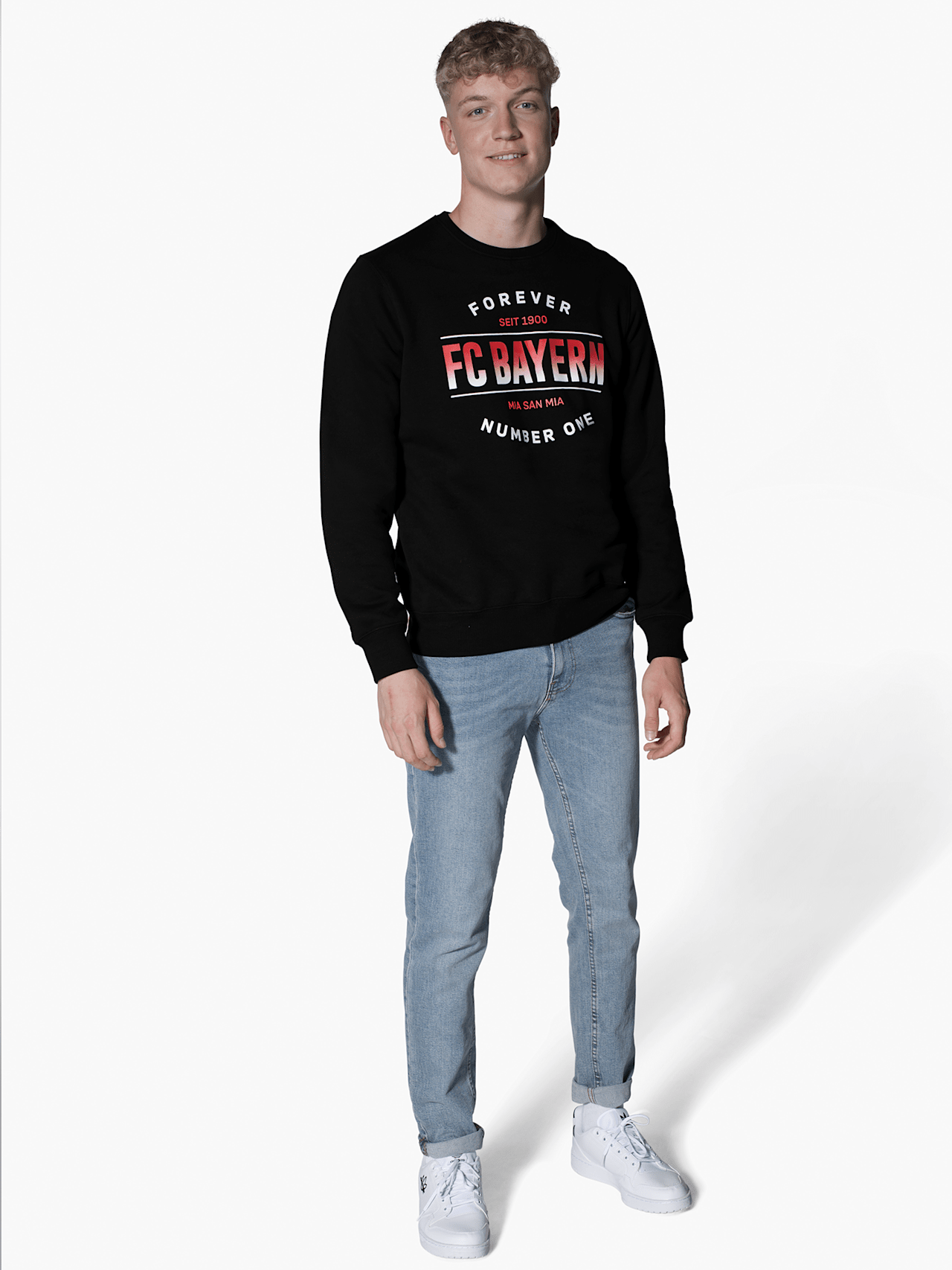 Sweat-shirt Forever Number One detail 3