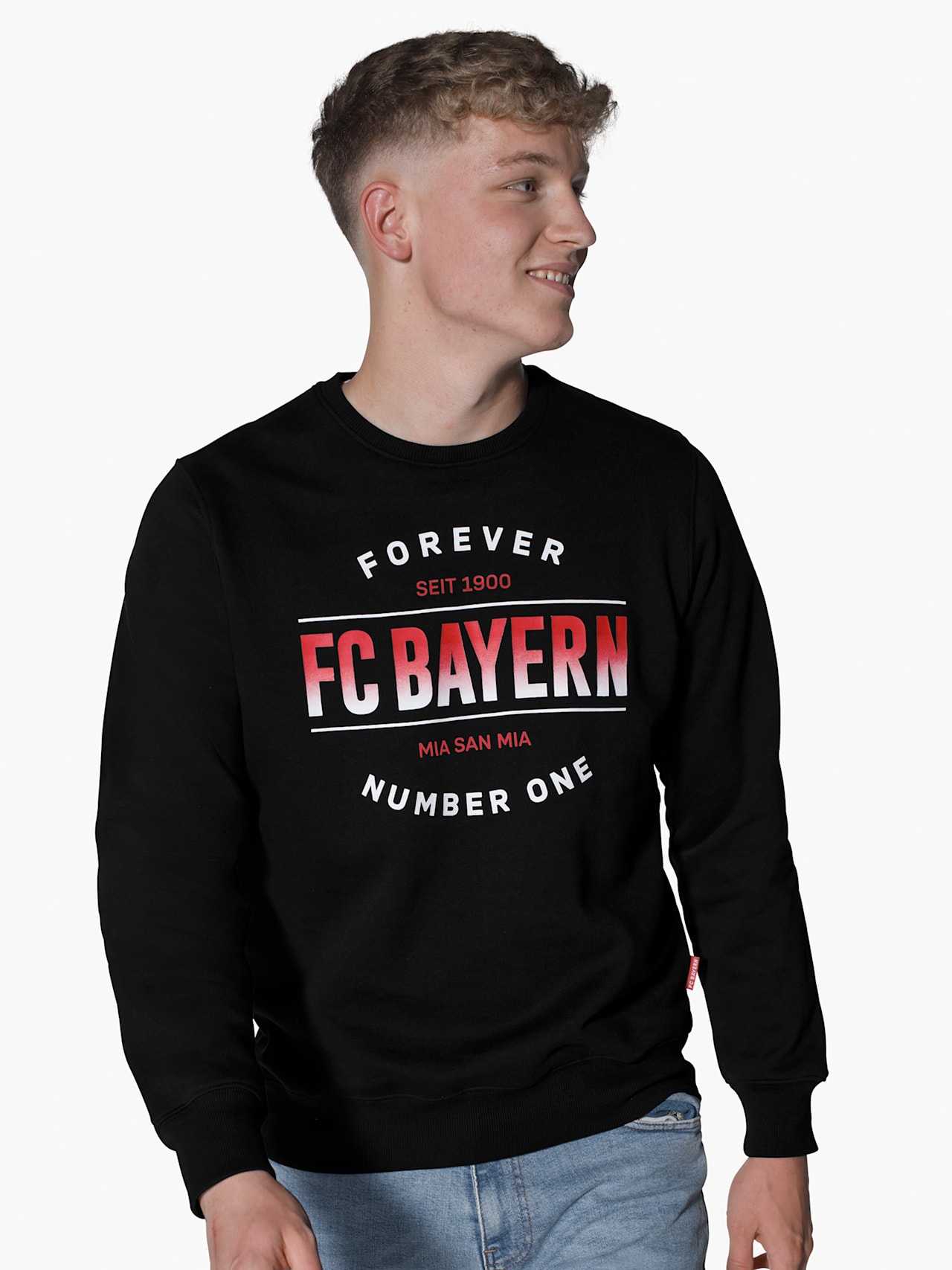 Sweat-shirt Forever Number One detail 4