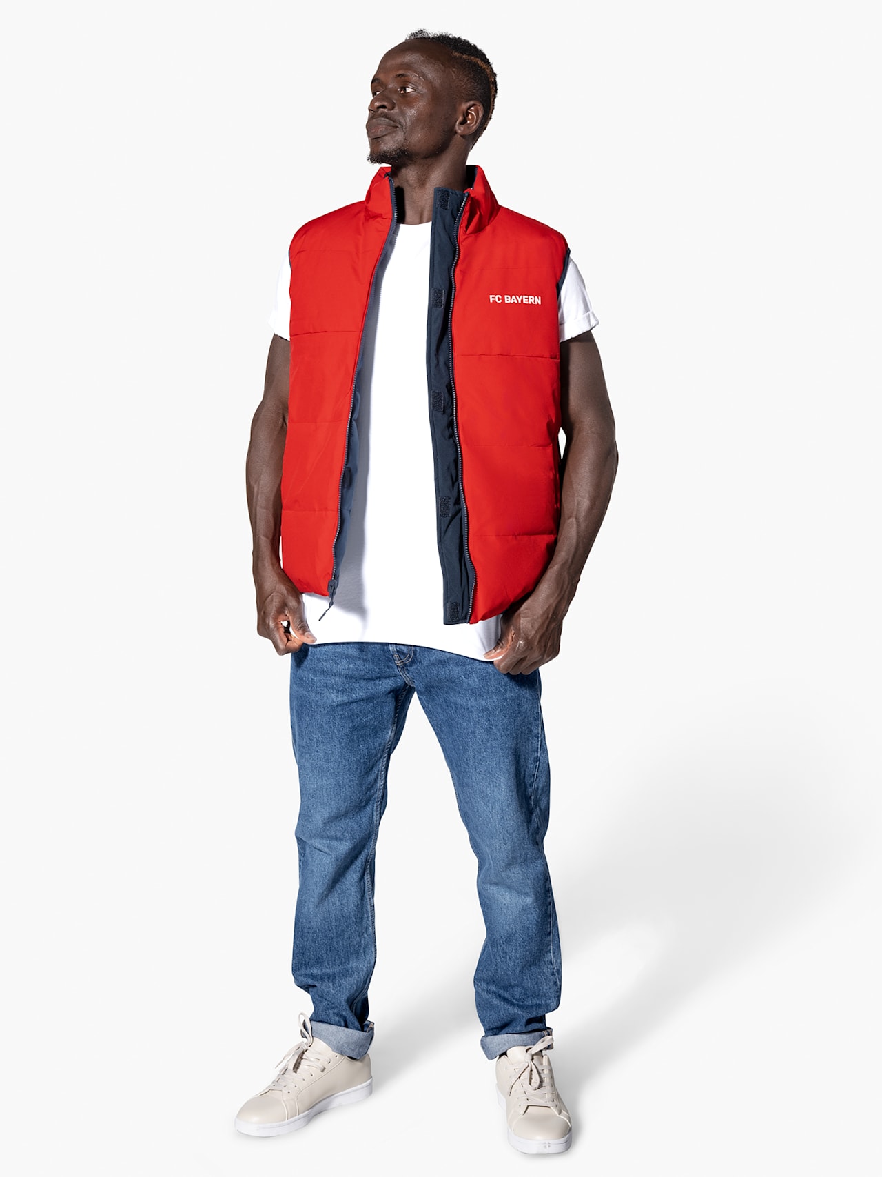 Gilet de stade réversible detail 3